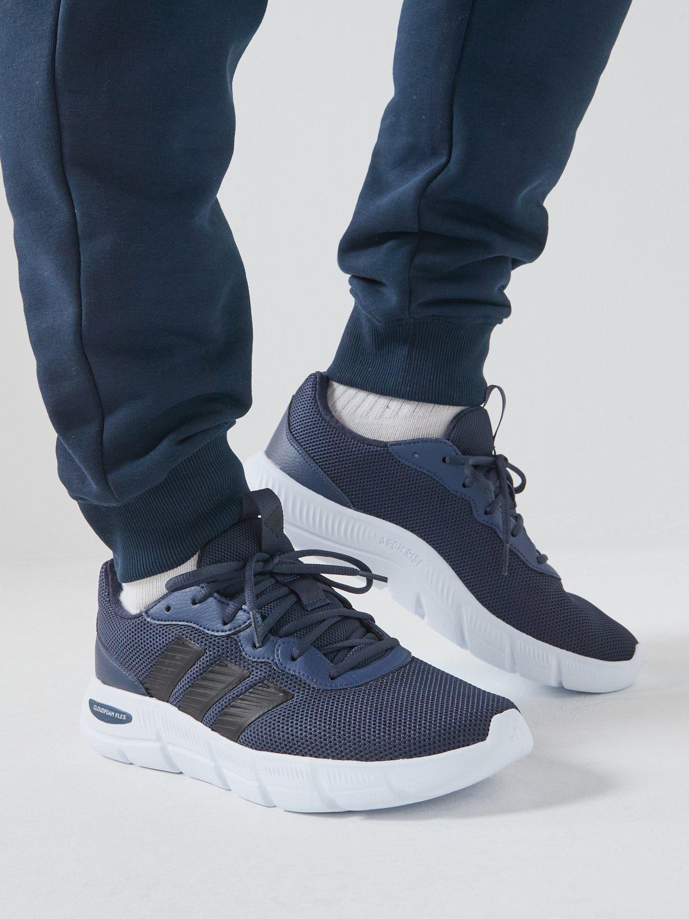 adidas Sportswear Mens Cloudfoam Flex Laces - Blue