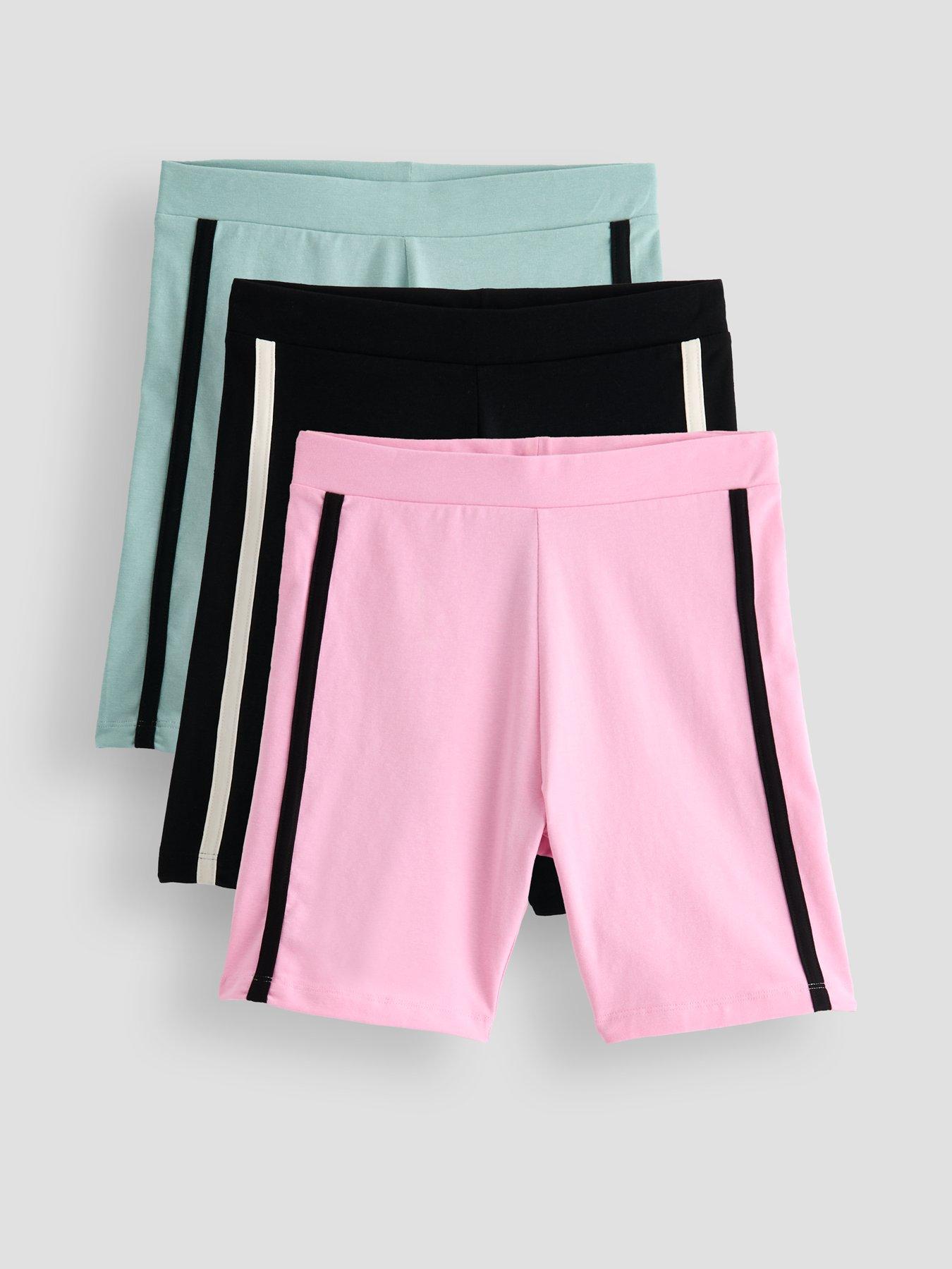 the-very-collection-3-pack-side-stripe-cycling-shorts-multi