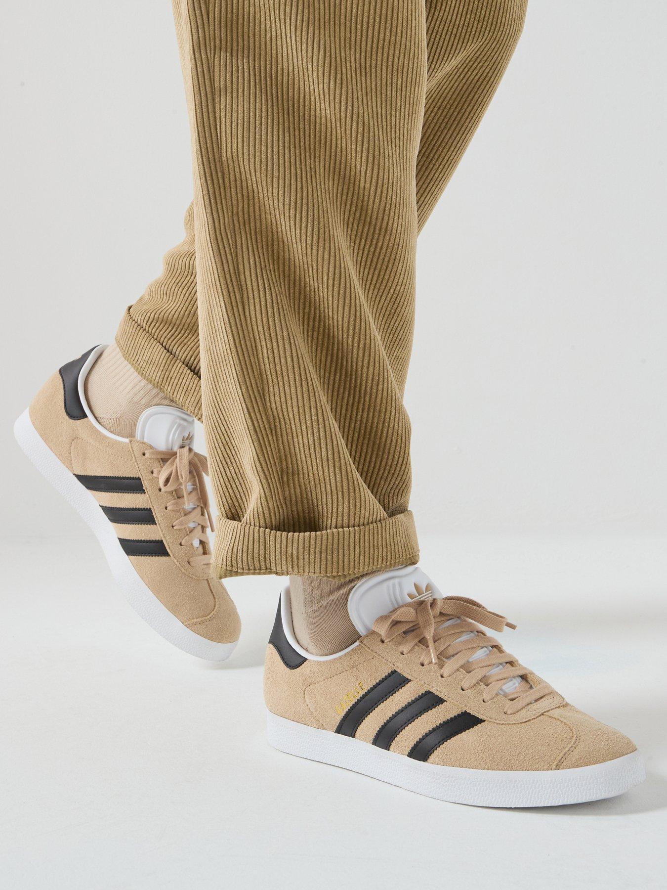 adidas-originals-unisex-gazelle-trainers-beige