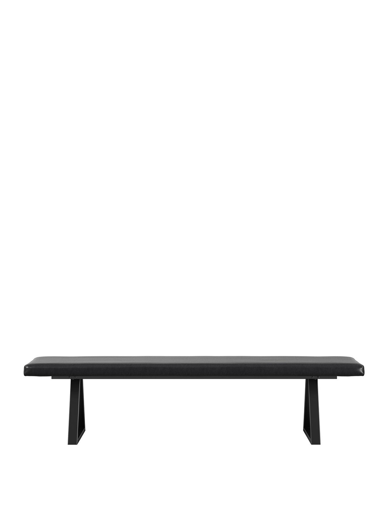 stillFront image of oti-hyde-black-bench