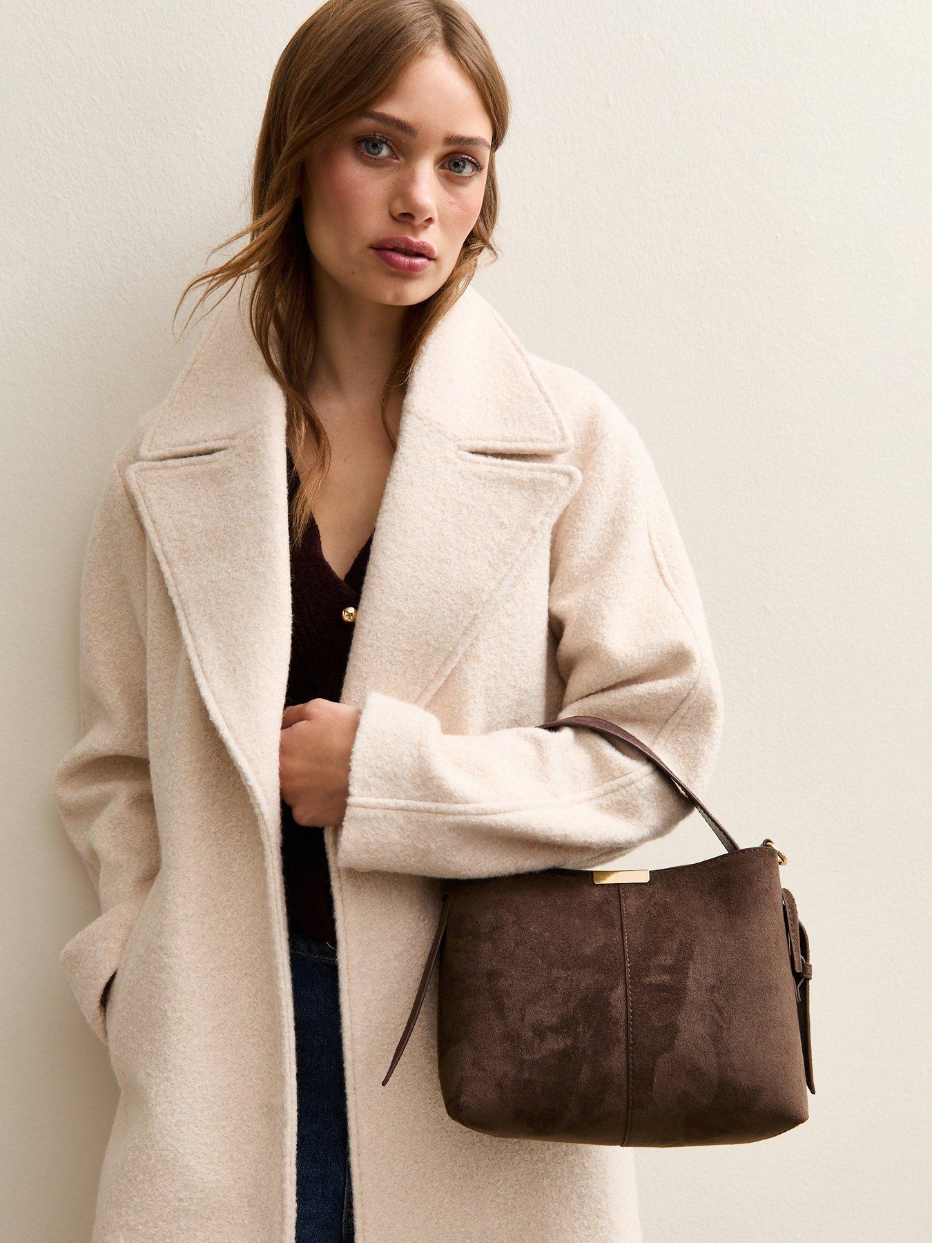 new-look-brown-faux-suede-bucket-bag