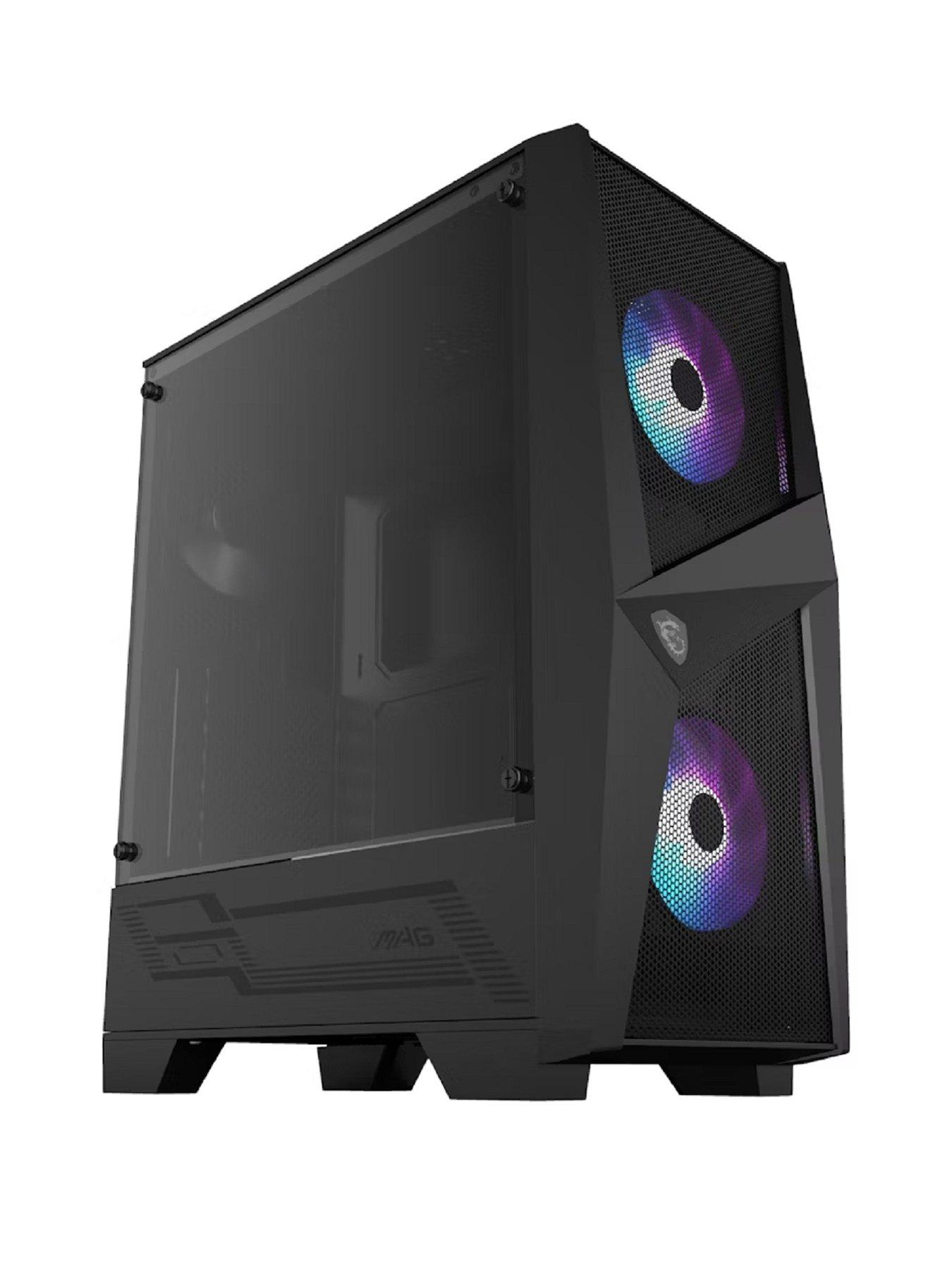 Image 1 of 6 of MSI MAG Forge 100R Case - Black
