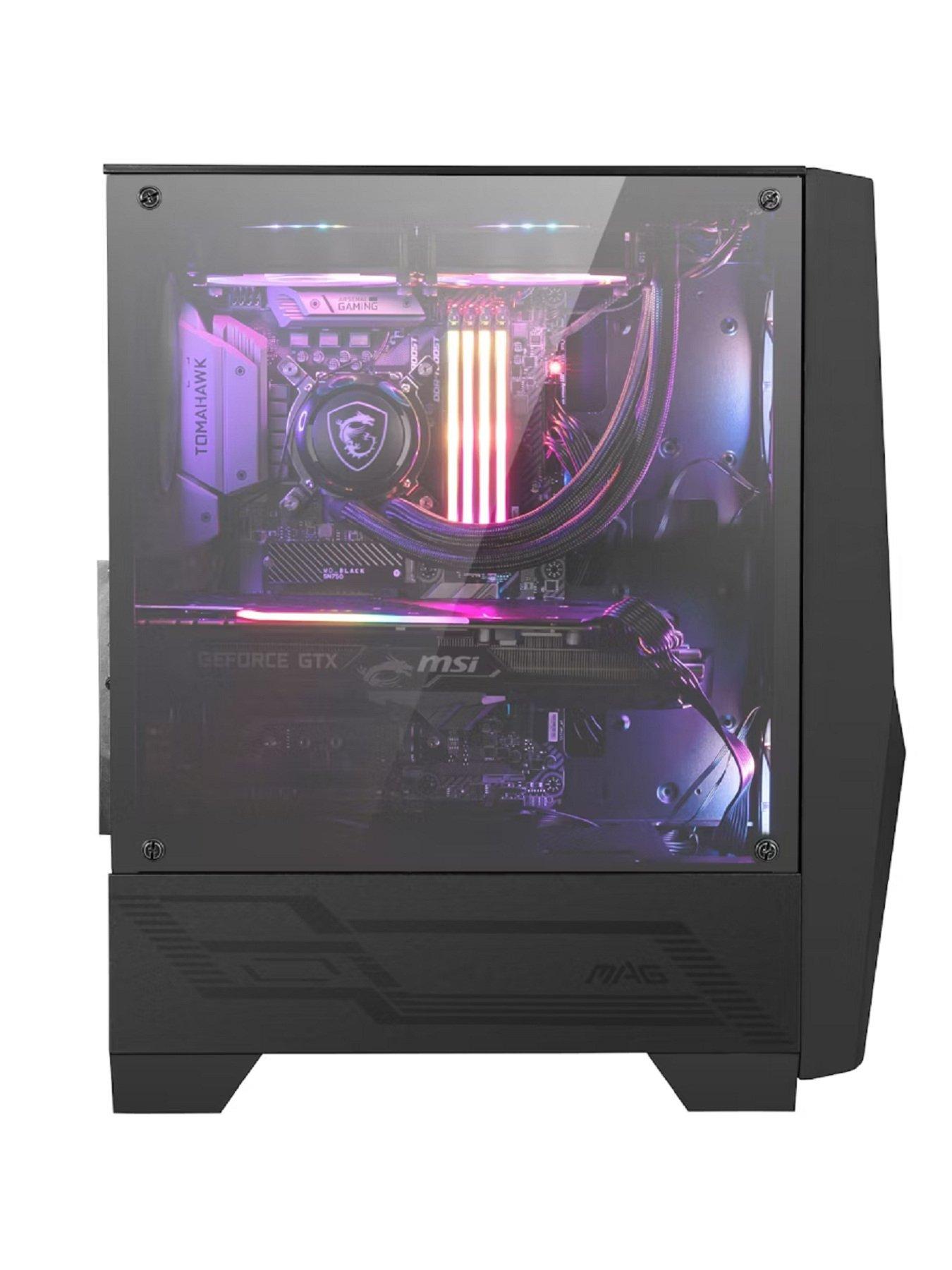 Image 3 of 6 of MSI MAG Forge 100R Case - Black