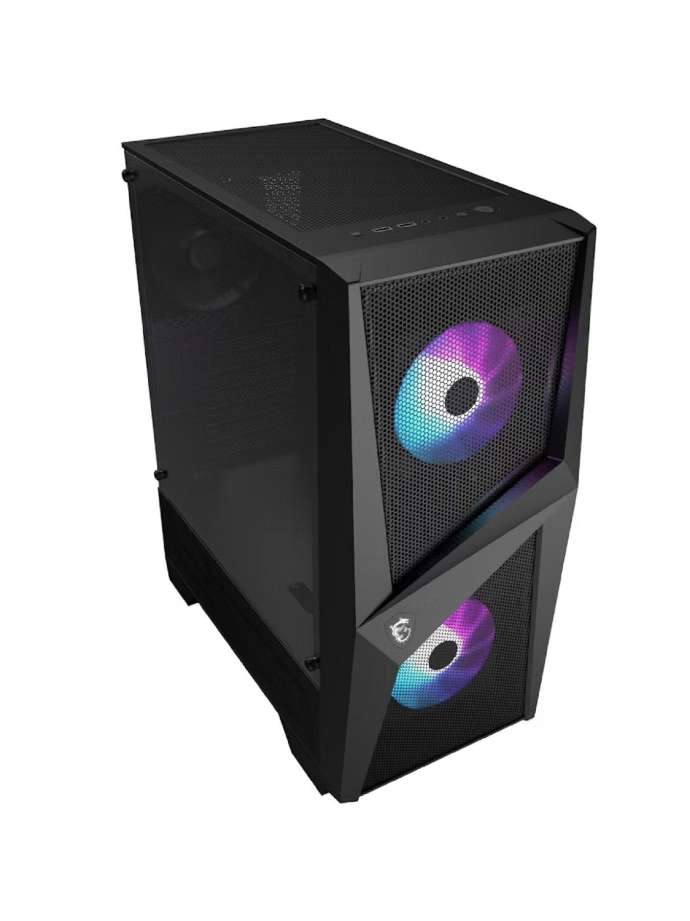 Image 4 of 6 of MSI MAG Forge 100R Case - Black