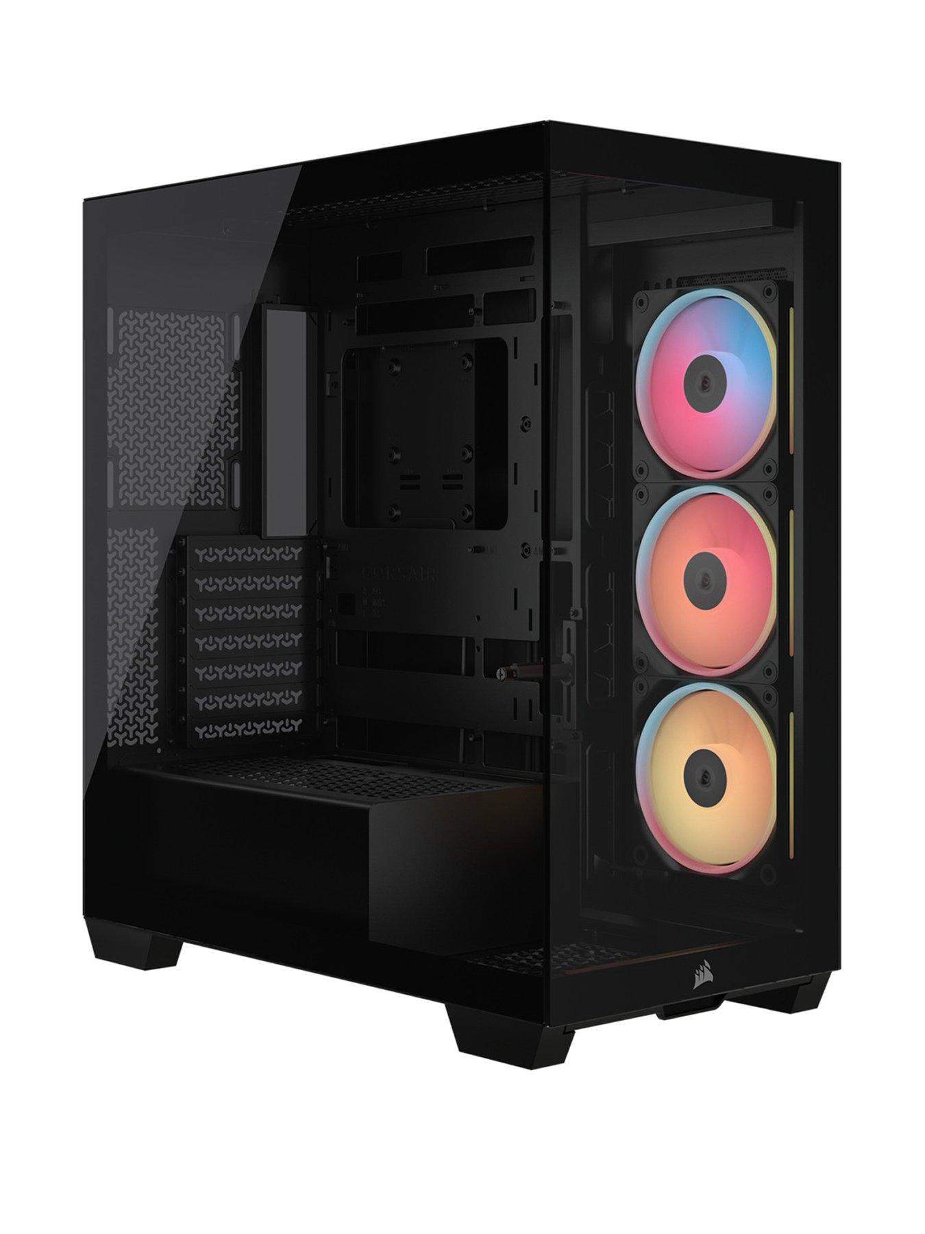CORSAIR 3500X LXR LINK Tempered Glass Mid-Tower - Black