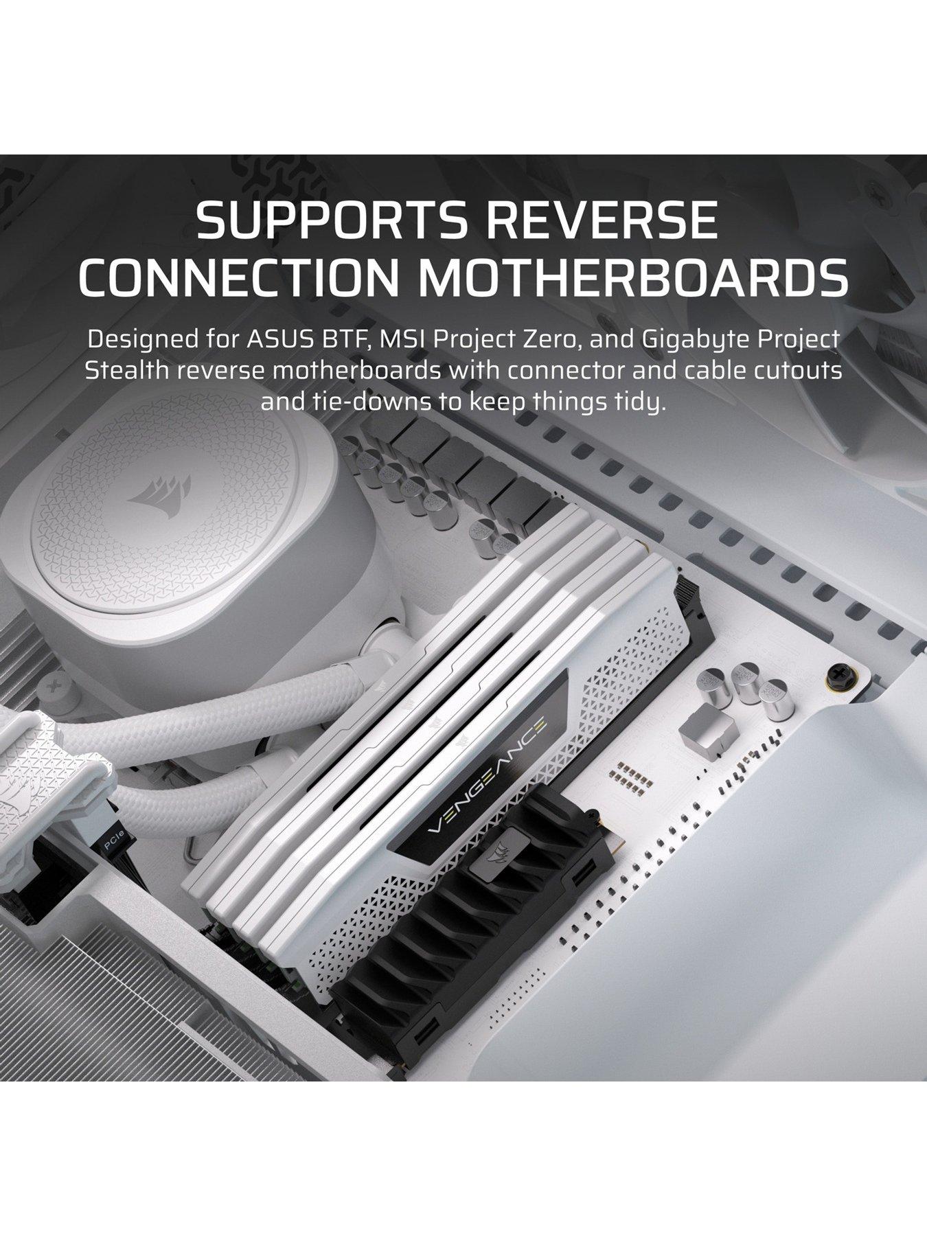 Image 7 of 7 of CORSAIR FRAME 5000D RS ARGB Mid-Tower Airflow Case - White