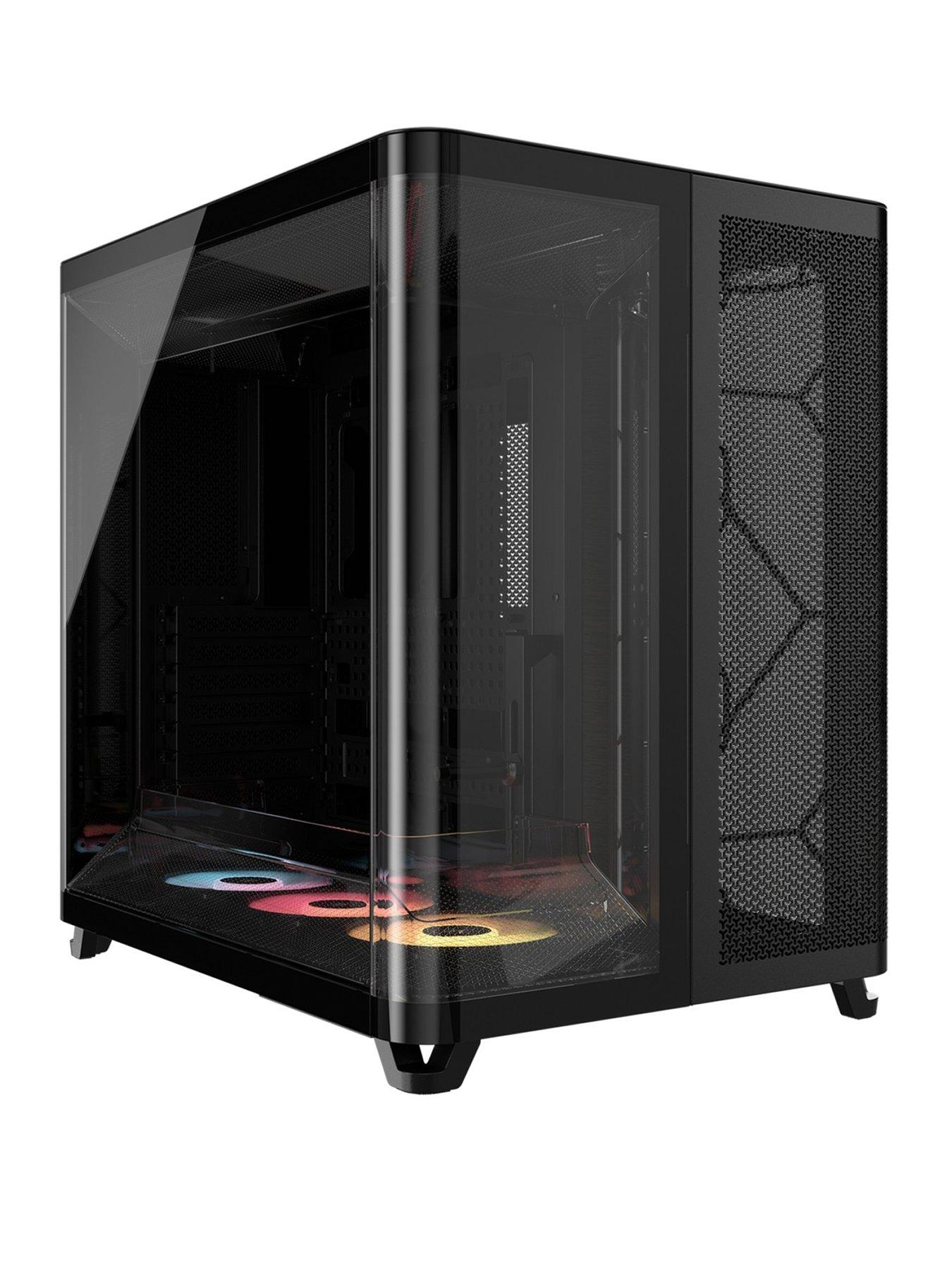  image of corsair-air-5400-rs-r-argb-tempered-glass-mid-tower-black