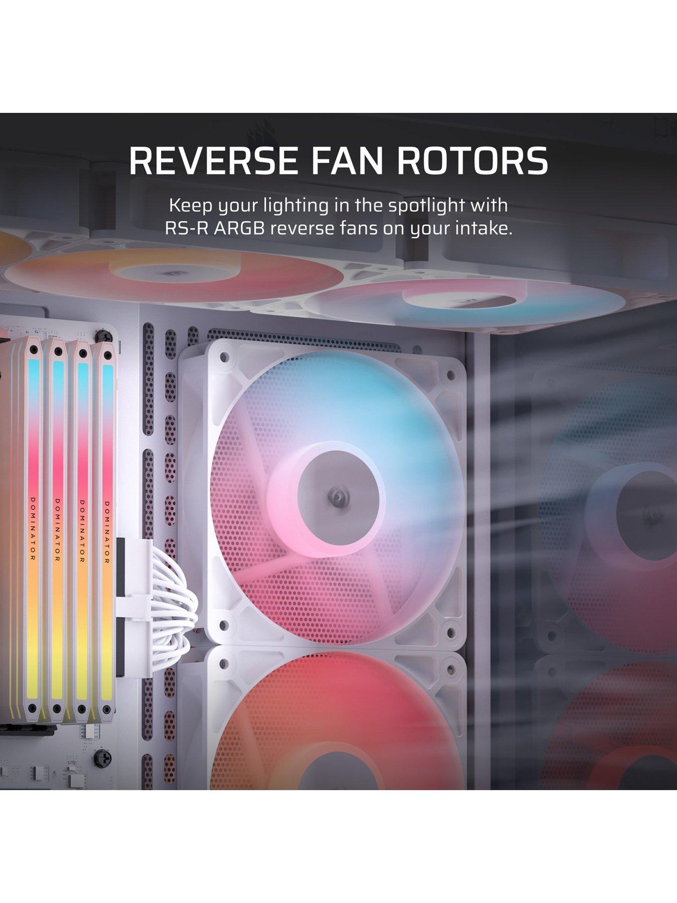  image of corsair-rs120-r-argb-white-120mm-argb-fan-triple-pack