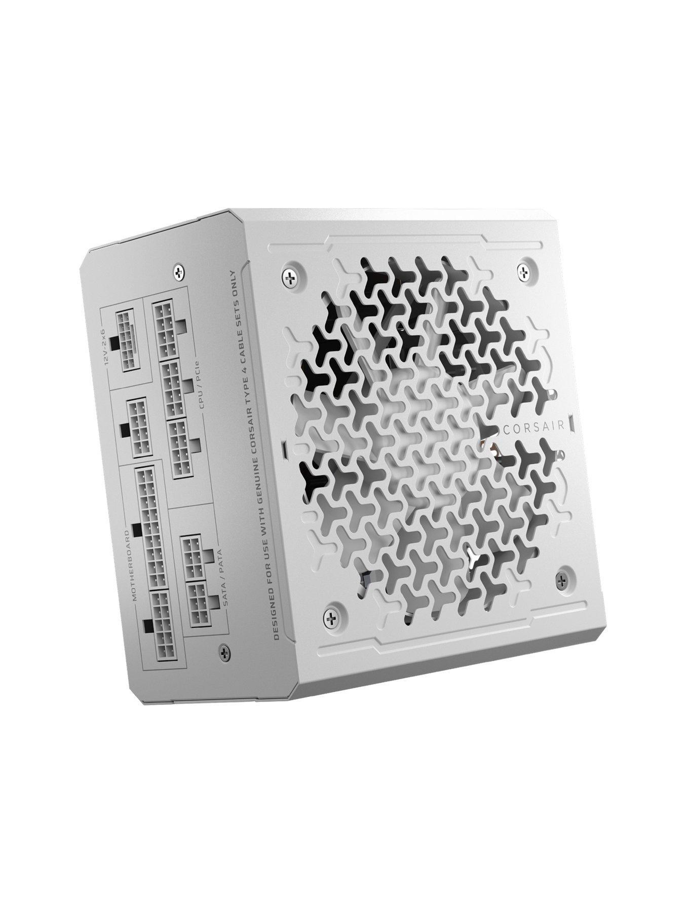  image of corsair-rme-white-series-rm1000e-white-1000-watt-atx-31-cybenetics-gold-certified-fully-modular-power-supply
