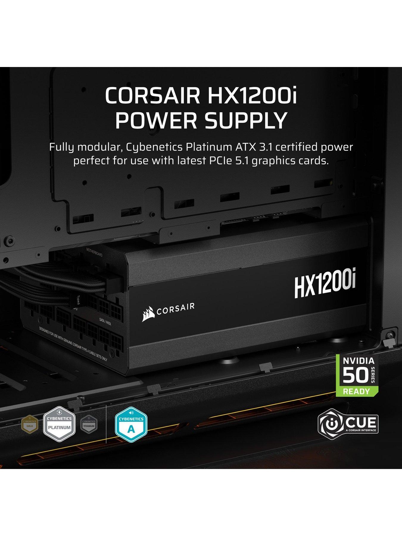  image of corsair-hxi-series-2025-hx1200i-1200-watt-80-plus-platinum-c14-version