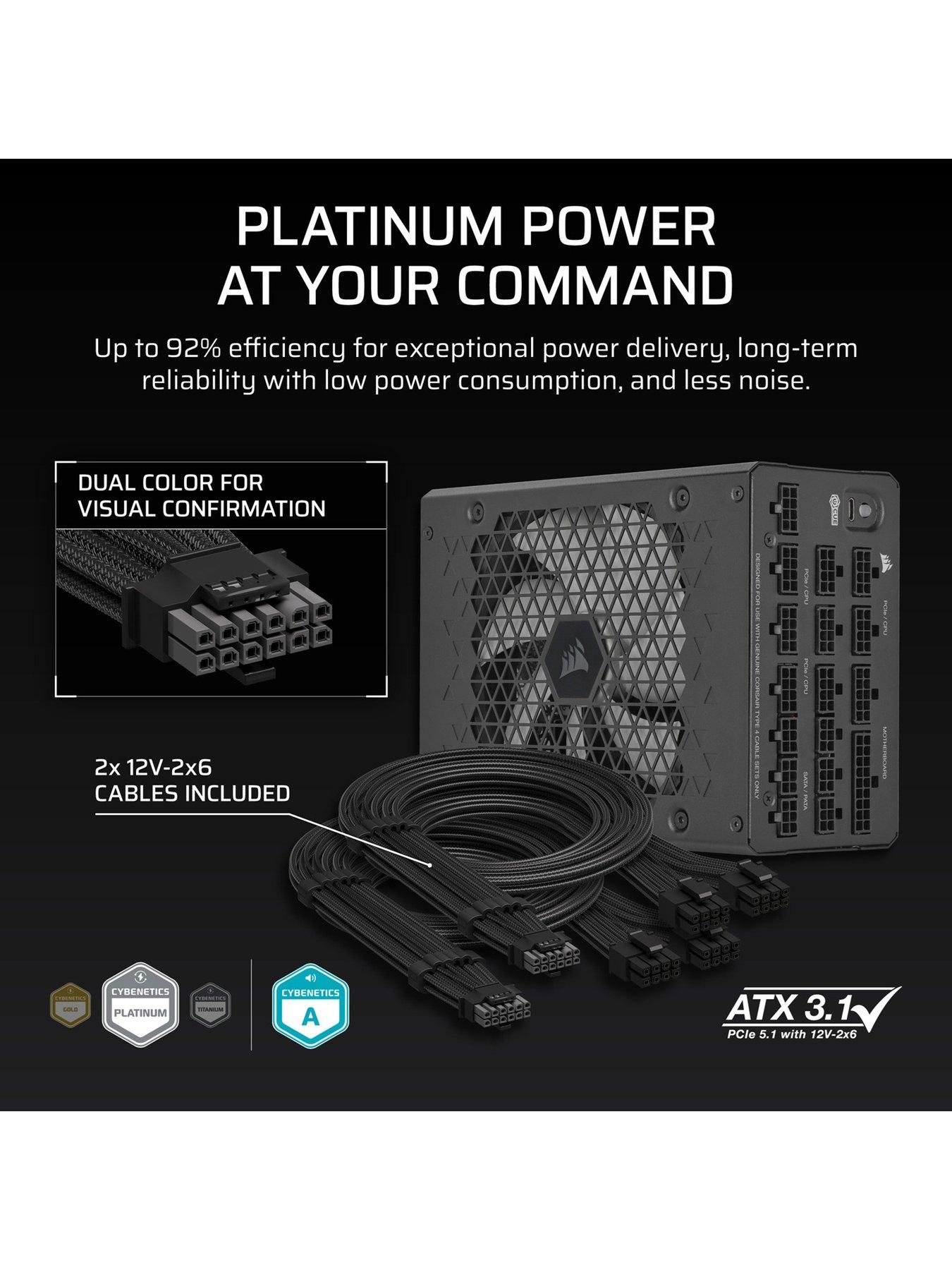  image of corsair-hxi-series-2025-hx1200i-1200-watt-80-plus-platinum-c14-version