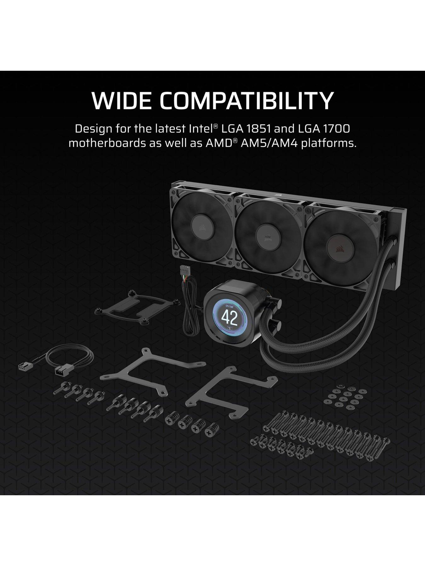  image of corsair-nautilus-360-lcd-360mm-radiator-liquid-cpu-cooler