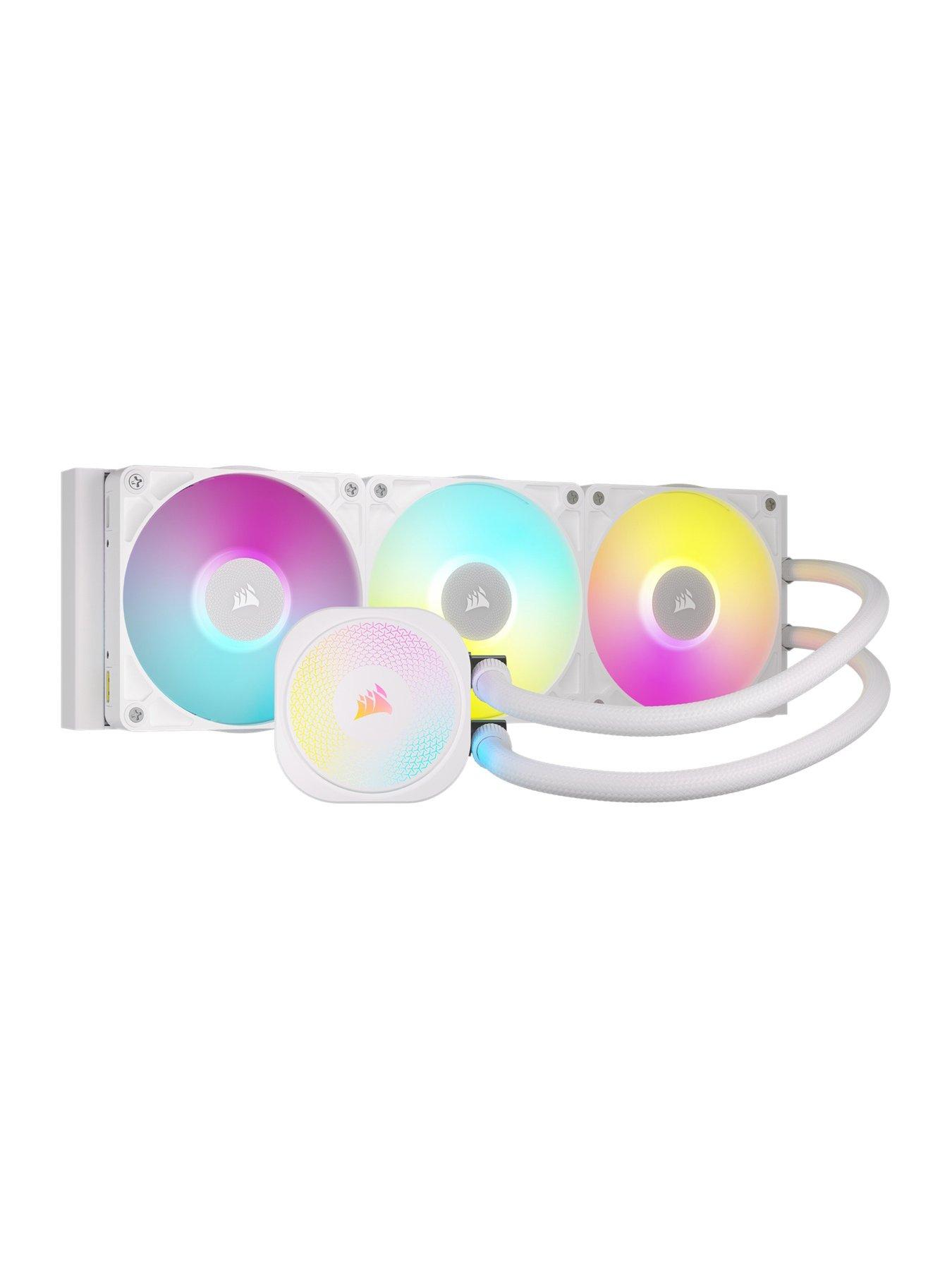 Image 2 of 7 of CORSAIR iCUE LINK TITAN 360 RX LCD AIO - 360mm Radiator - Liquid CPU Cooler