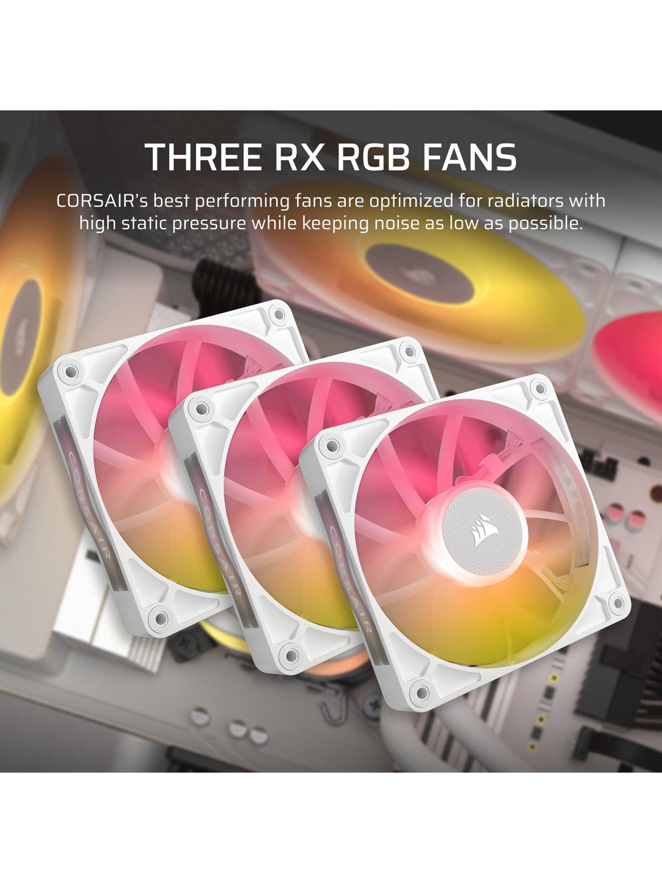 Image 4 of 7 of CORSAIR iCUE LINK TITAN 360 RX LCD AIO - 360mm Radiator - Liquid CPU Cooler