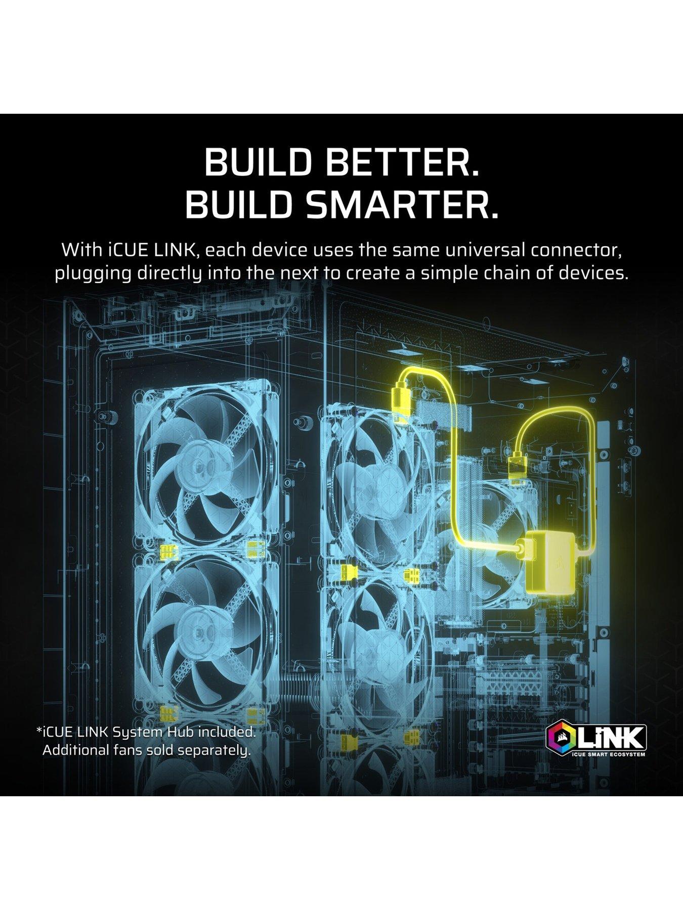Image 6 of 7 of CORSAIR iCUE LINK TITAN 360 RX LCD AIO - 360mm Radiator - Liquid CPU Cooler
