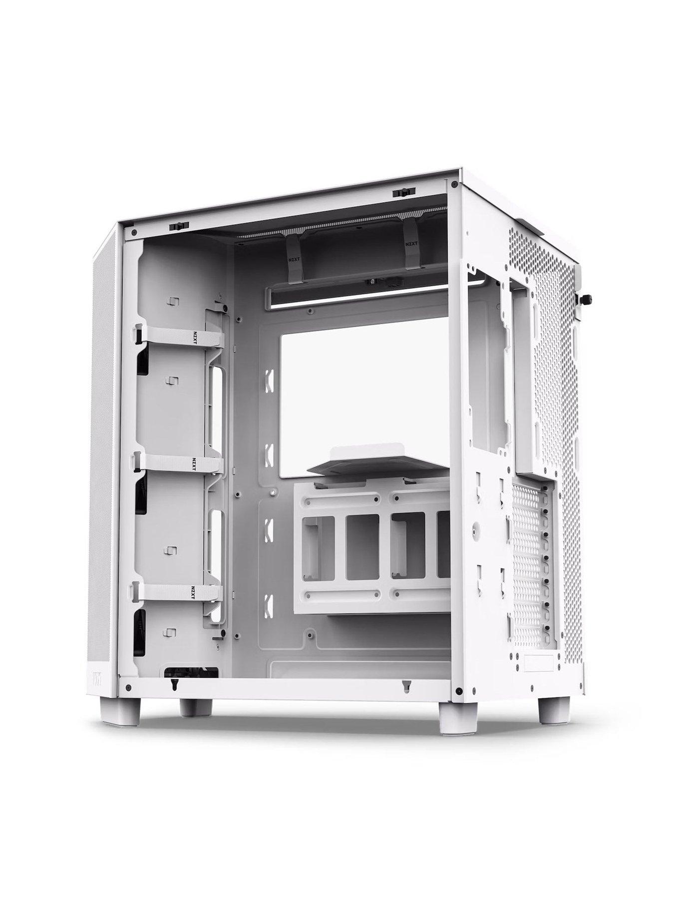 image of nzxt-h6-air-flow-dual-chamber-white-mid-tower-case