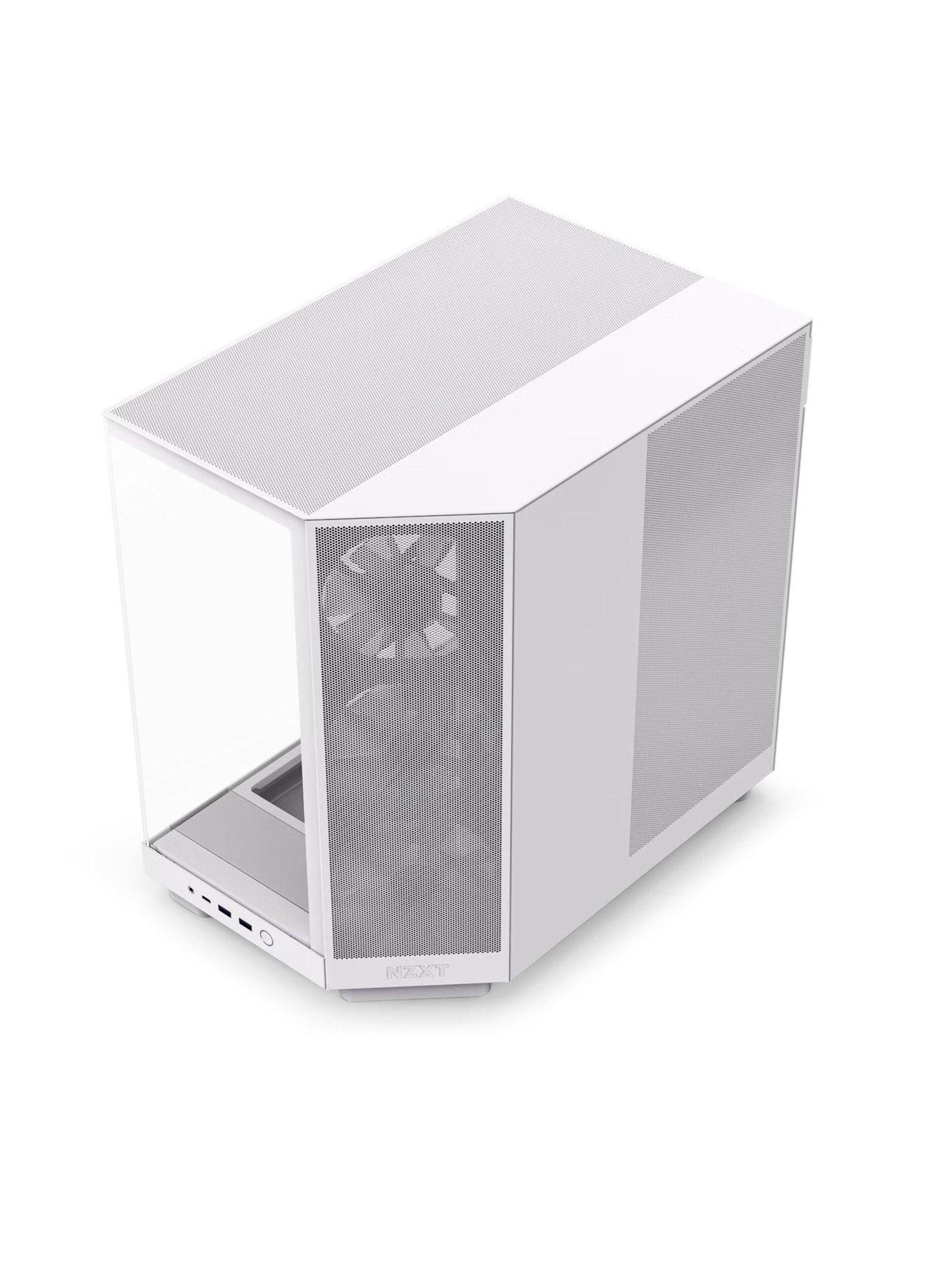  image of nzxt-h6-air-flow-dual-chamber-white-mid-tower-case