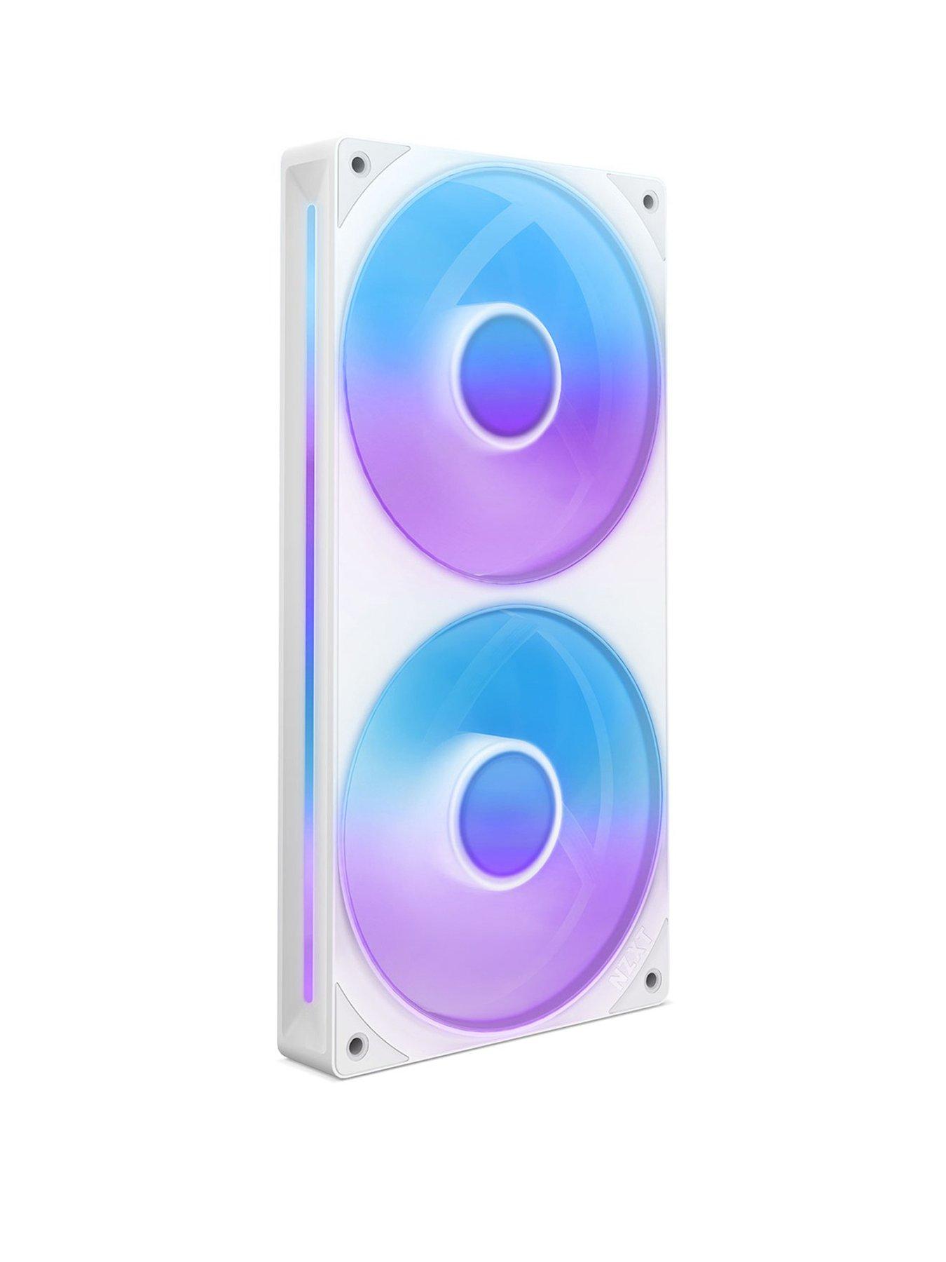 Image 1 of 4 of NZXT F240 RGB Core 240mm Uni-body Fan - White