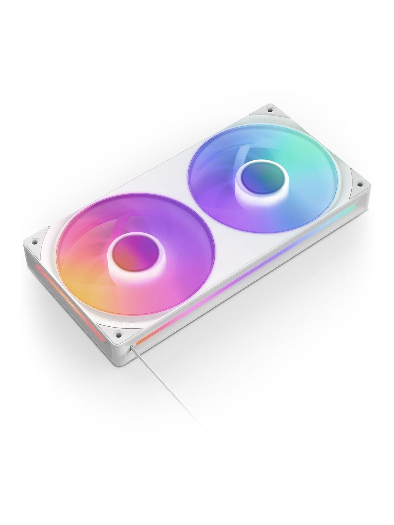 Image 2 of 4 of NZXT F240 RGB Core 240mm Uni-body Fan - White