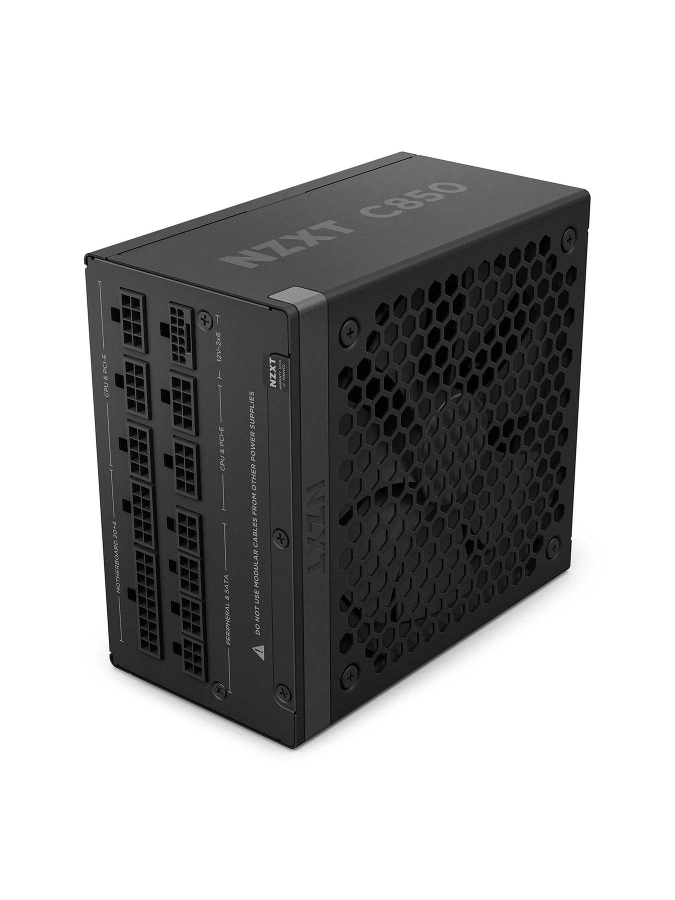  image of nzxt-atx-31-850-watt-80-plus-gold-fully-modular-low-noise-power-supply-uk-power-cord
