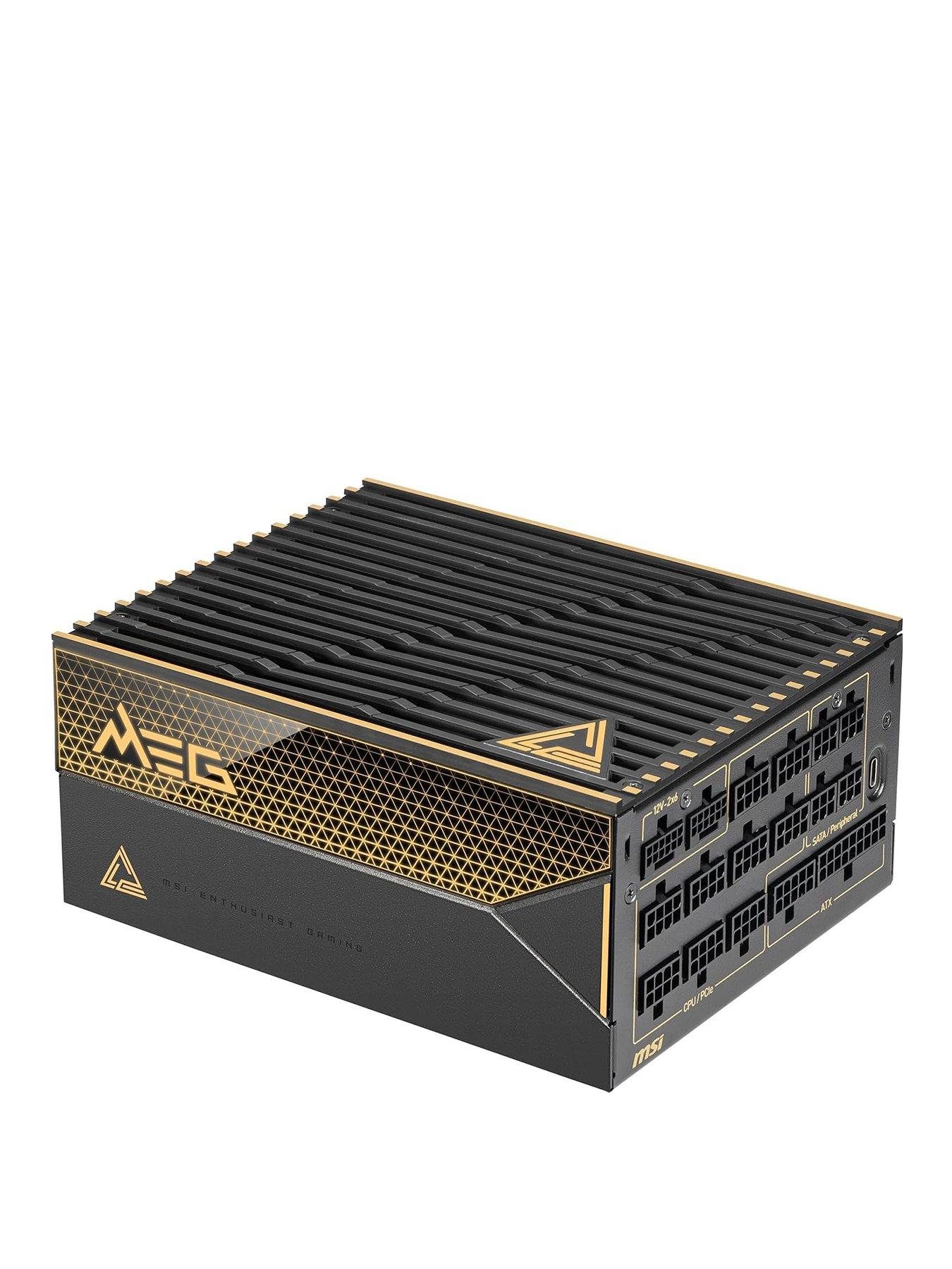 Image 1 of 7 of MSI 1600W TITANIUM F/M MEG AI1600T PCIE5 Power Supply