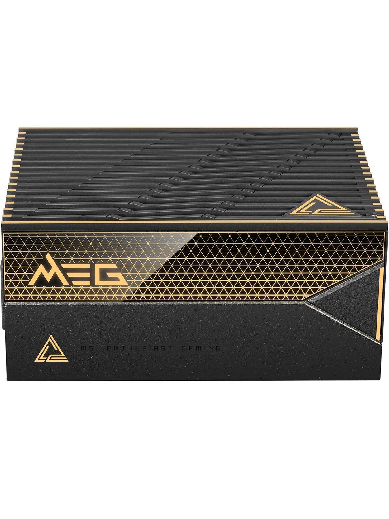 Image 2 of 7 of MSI 1600W TITANIUM F/M MEG AI1600T PCIE5 Power Supply