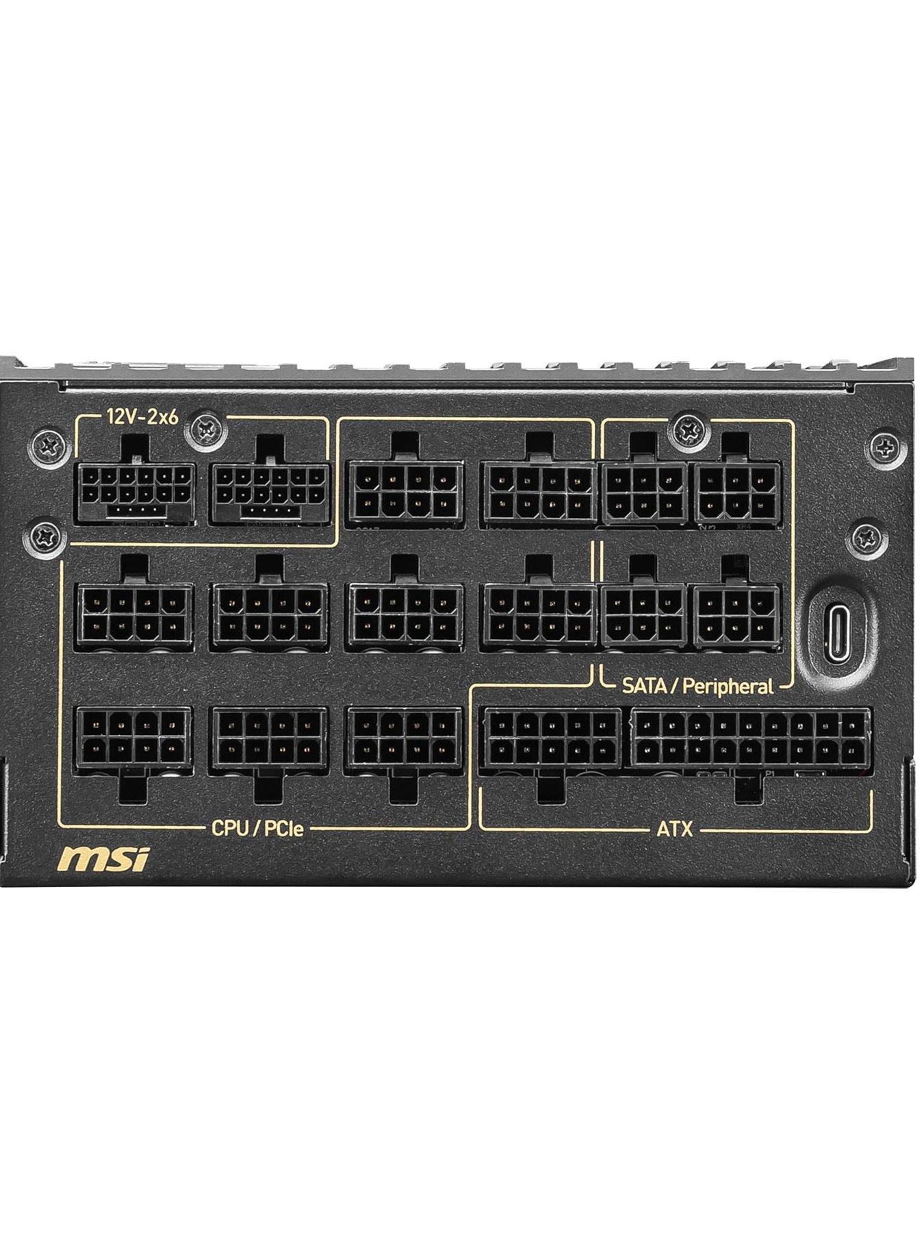 Image 7 of 7 of MSI 1600W TITANIUM F/M MEG AI1600T PCIE5 Power Supply