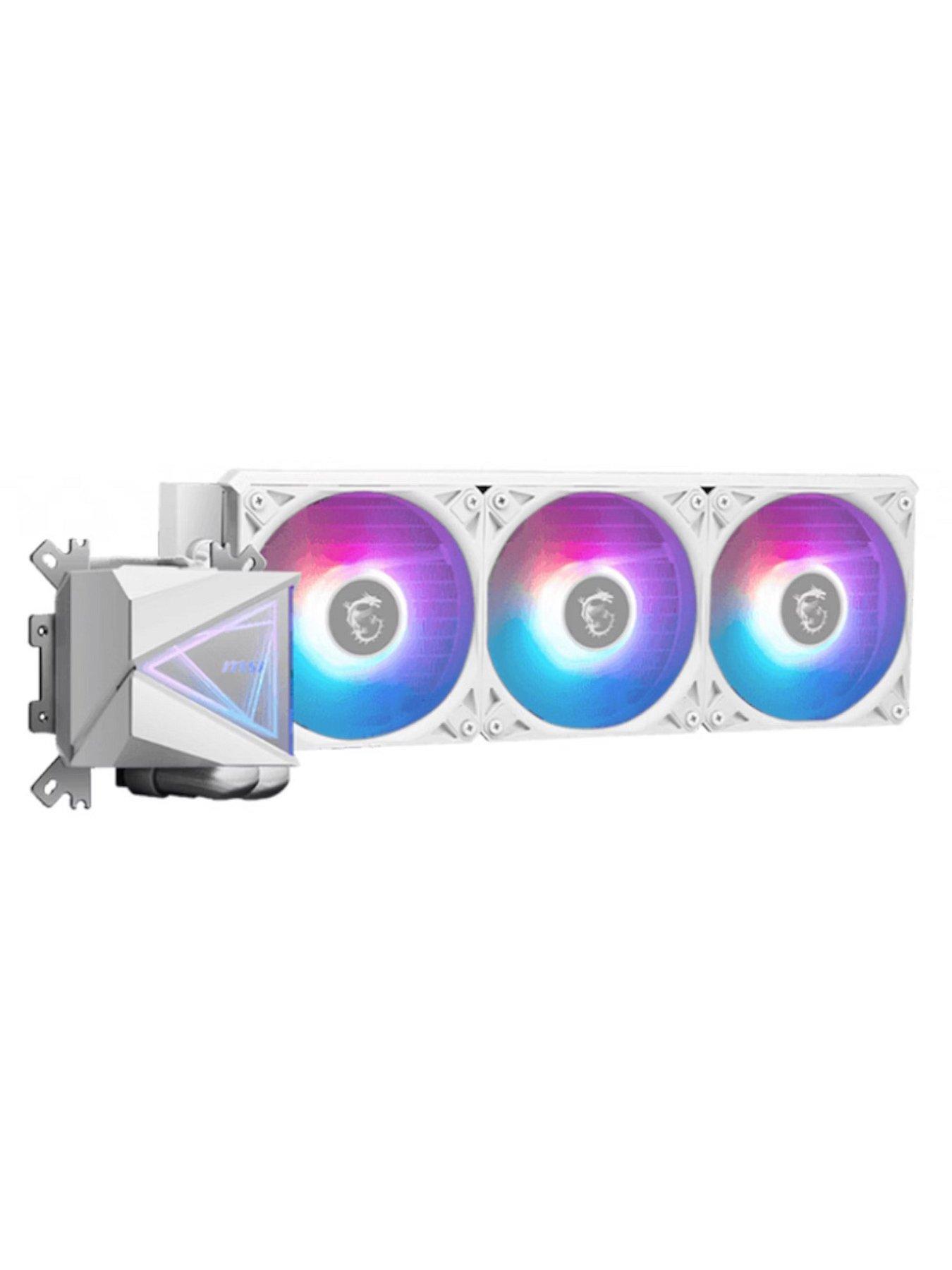  image of msi-mag-coreliquid-i360-cpu-cooler-white