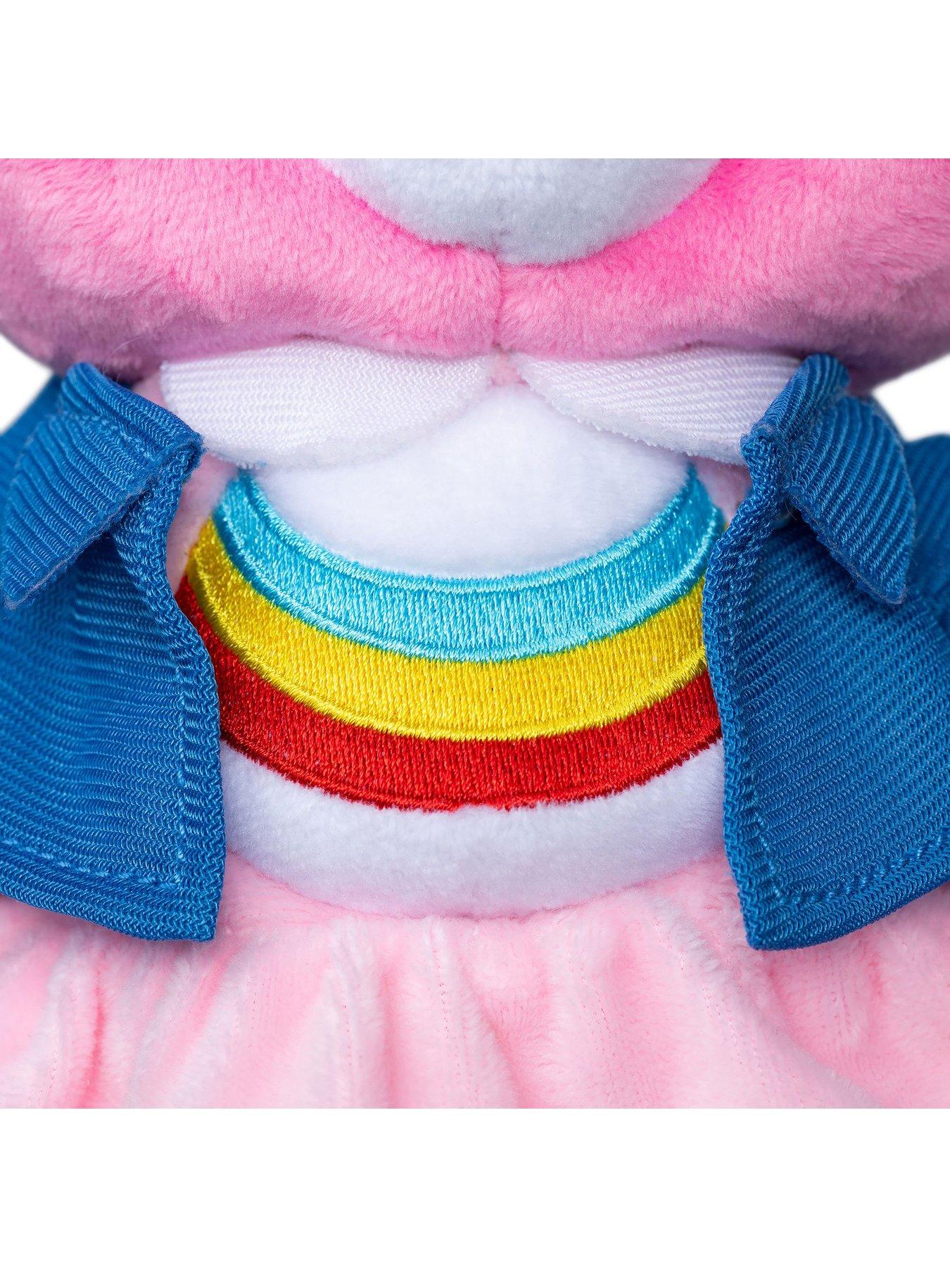 Image 2 of 8 of Care Bears Stranger Things Cheer Bear as Eleven (22cm Plush)