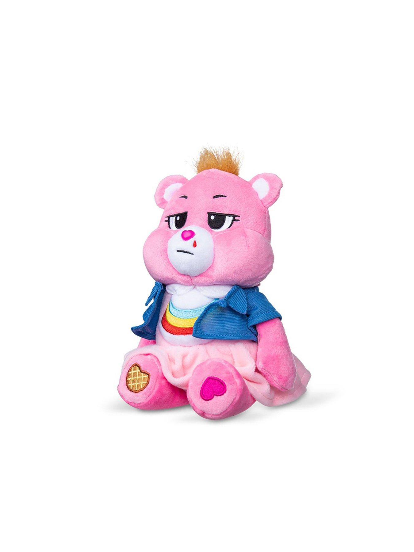 Image 5 of 8 of Care Bears Stranger Things Cheer Bear as Eleven (22cm Plush)