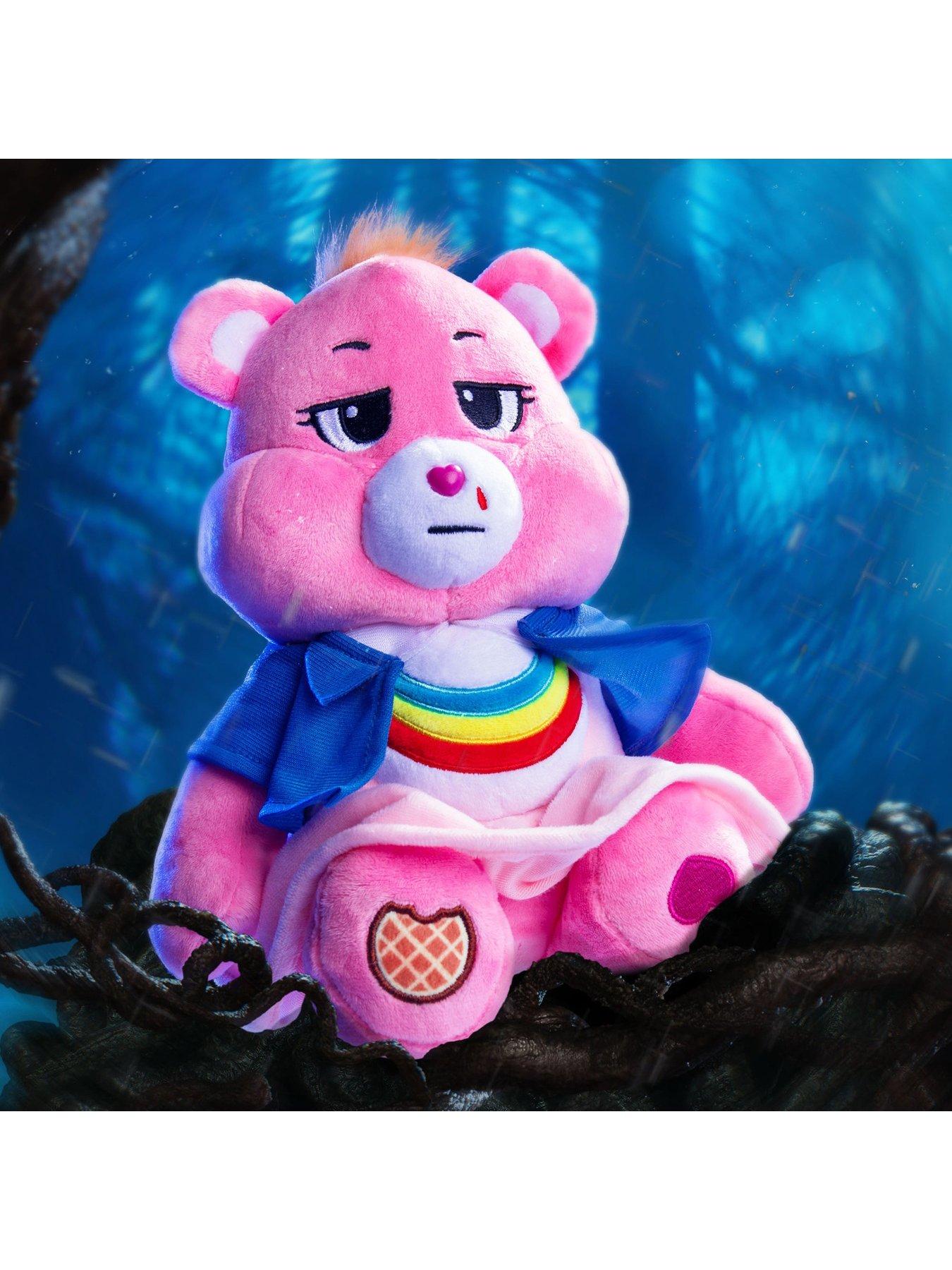 Image 2 of 8 of Care Bears Care Bears x Stranger Things 2pk (Cheer as Eleven and Grumpy as Demogorgon)
