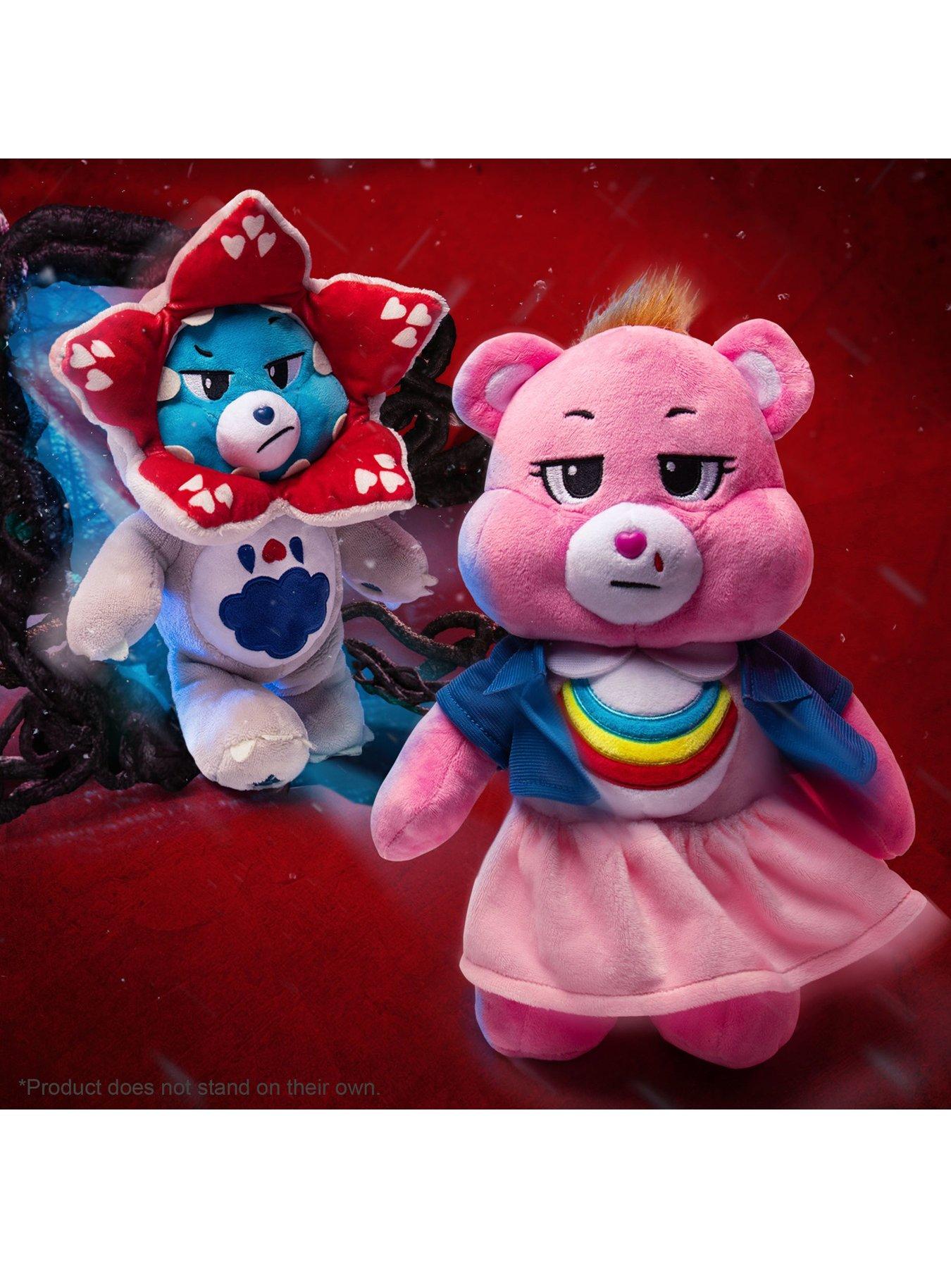 Image 6 of 8 of Care Bears Care Bears x Stranger Things 2pk (Cheer as Eleven and Grumpy as Demogorgon)