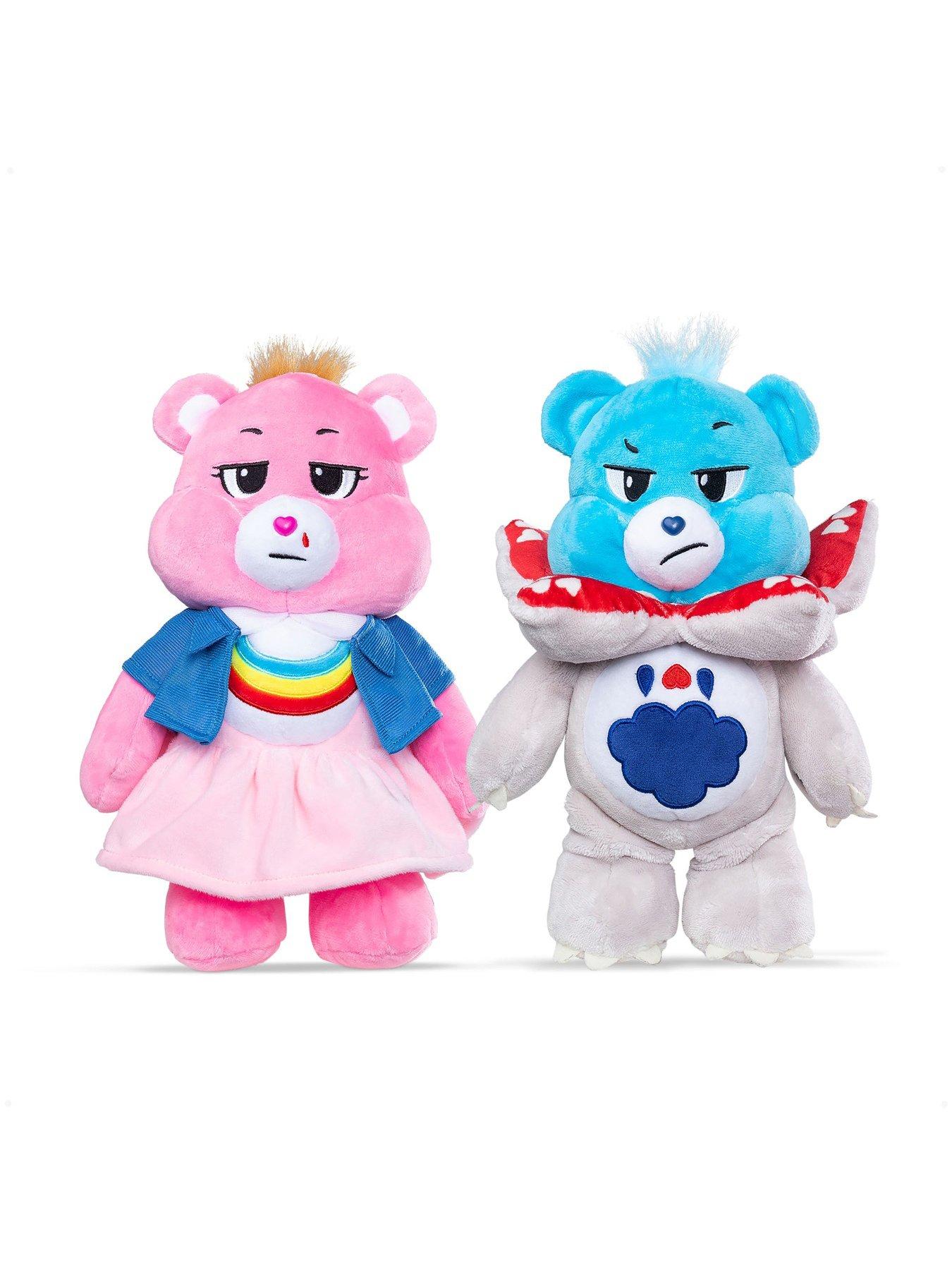 Image 7 of 8 of Care Bears Care Bears x Stranger Things 2pk (Cheer as Eleven and Grumpy as Demogorgon)