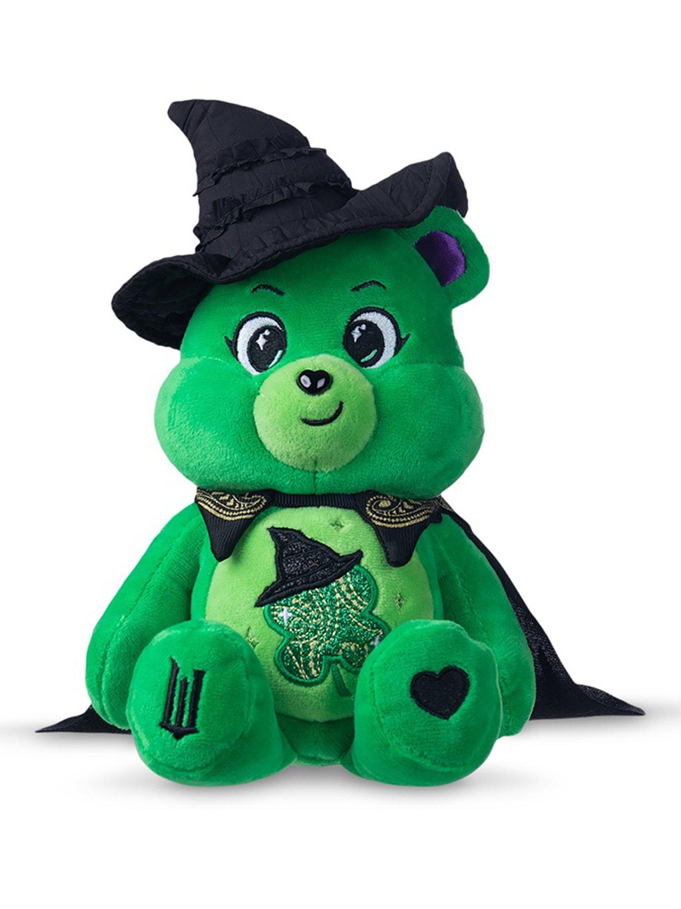 Care Bears 22cm Plush - Care Bears x Wicked - Good Luck Bear as Elphaba