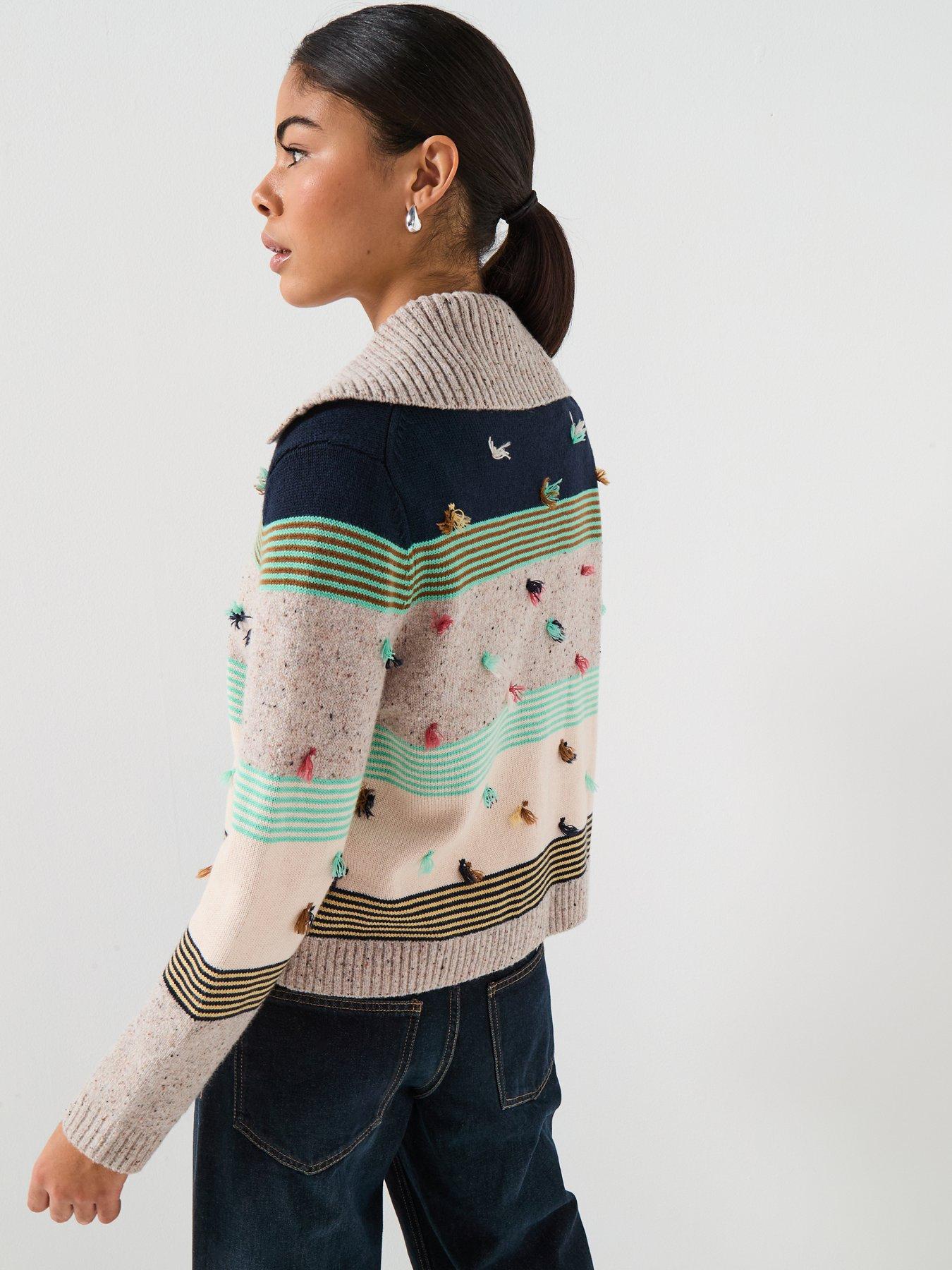 stillFront image of ps-paul-smith-womens-knitted-button-through-cardigan-nbsp--multi