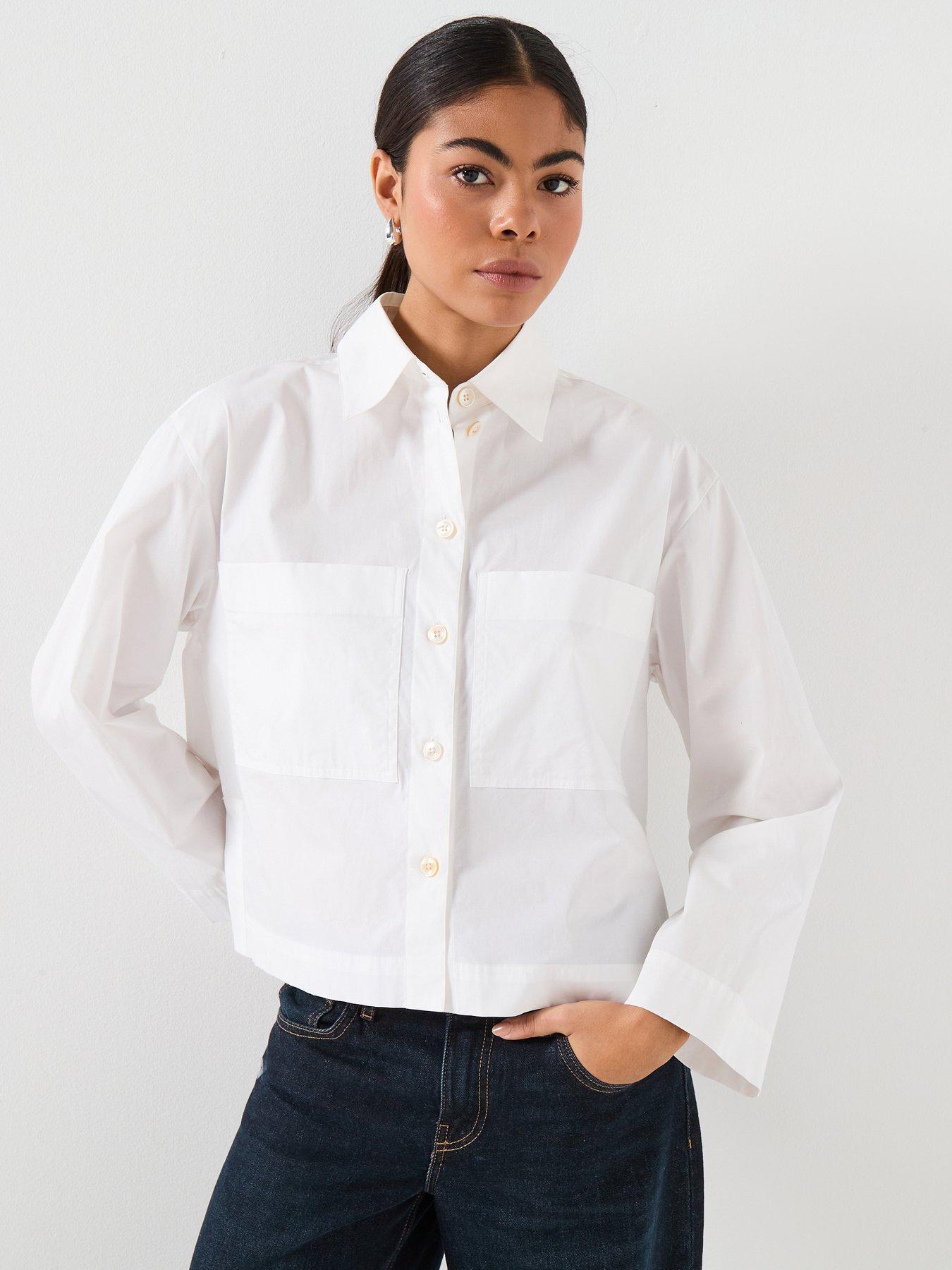 PS PAUL SMITH WOMENS SWIRL DETAIL SHIRT