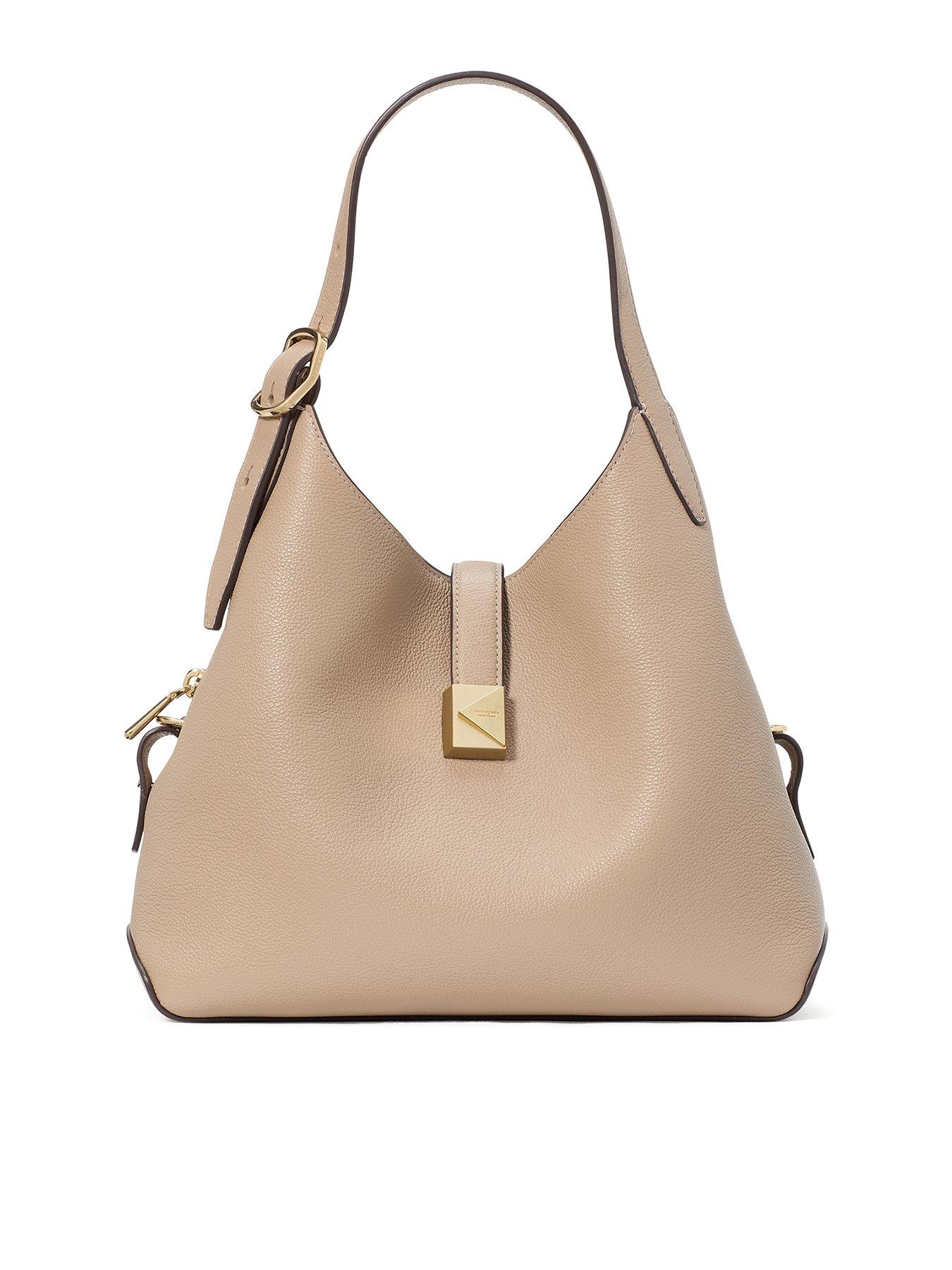 Image 1 of 4 of Kate Spade New York Deco Pebbled Leather Crossbody Tote