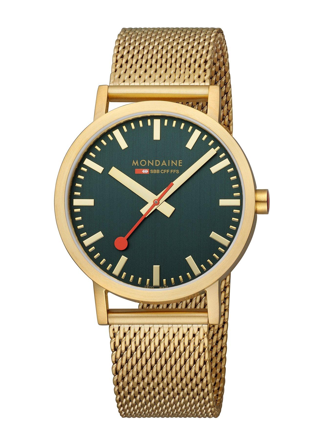  image of mondaine-classic-ip-gold-40mm-watch