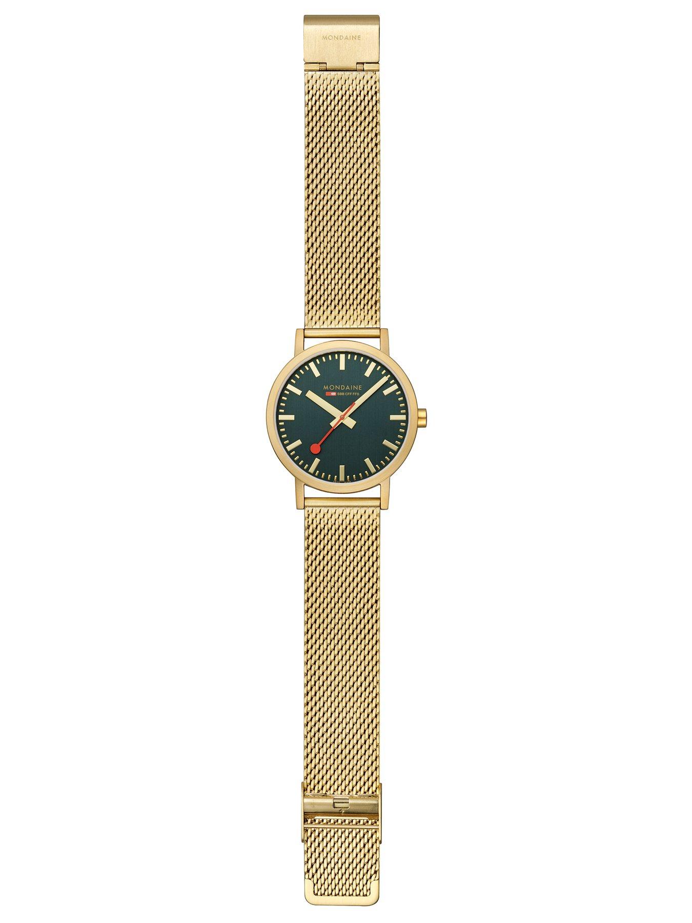  image of mondaine-classic-ip-gold-40mm-watch