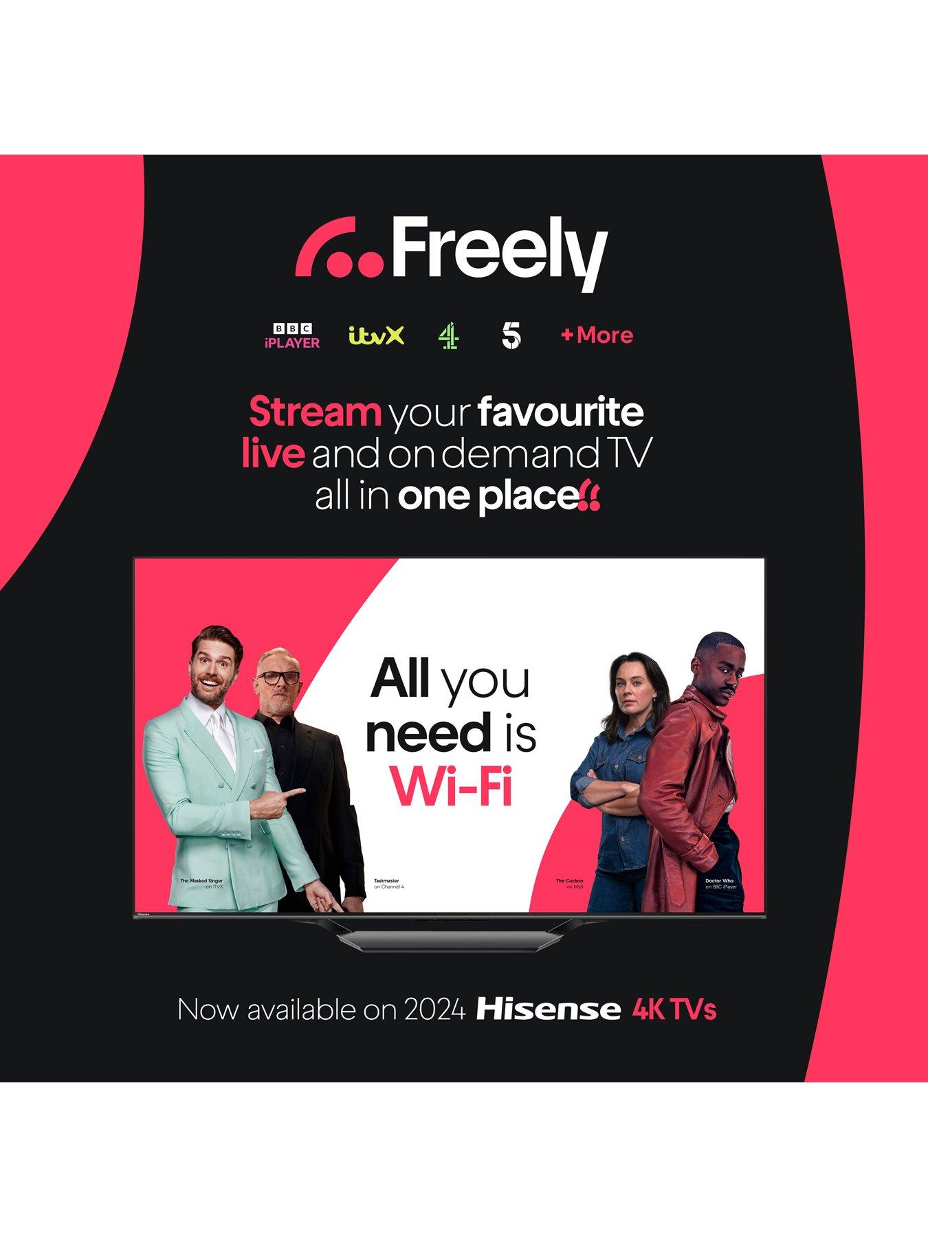  image of hisense-hisense-e7nq-58-4k-qled-smart-tv-with-freely-58e7nqtuk