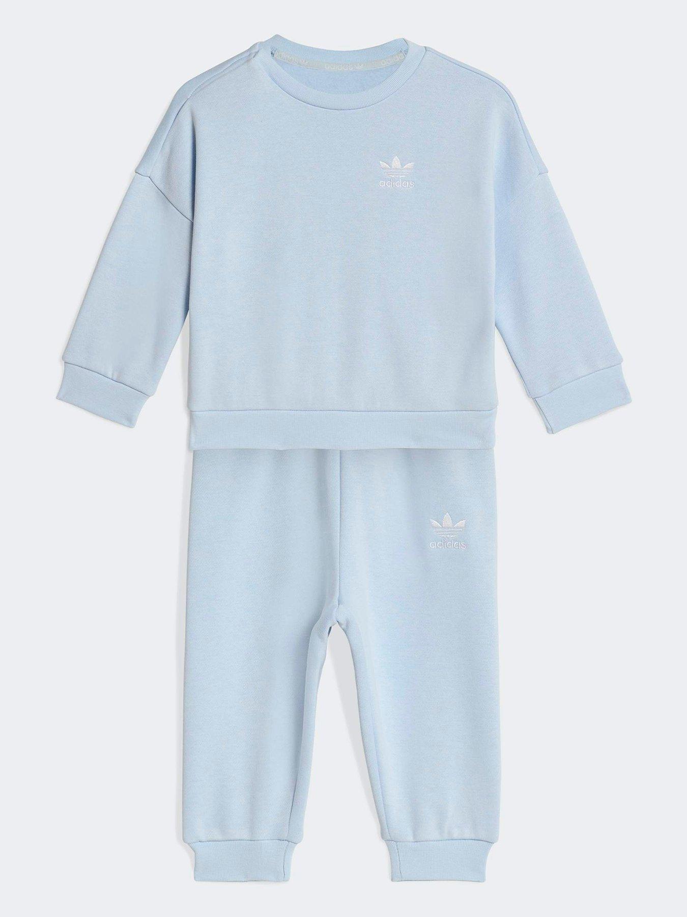 adidas-originals-infant-unisex-loose-crew-jogger-set-blue