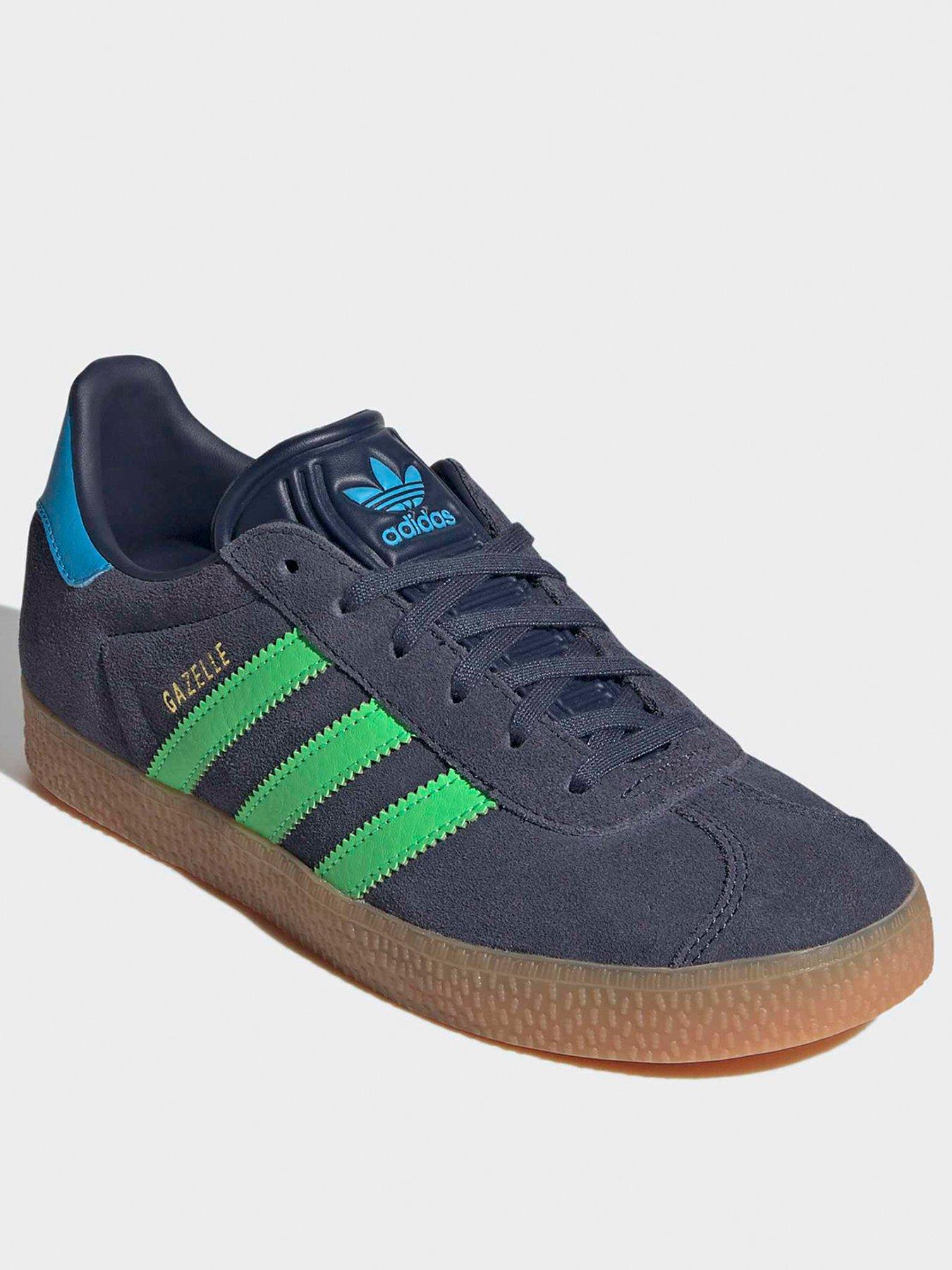 adidas gazelle silver green womens Adidas Gazelle Indoor – DTLR main image 1