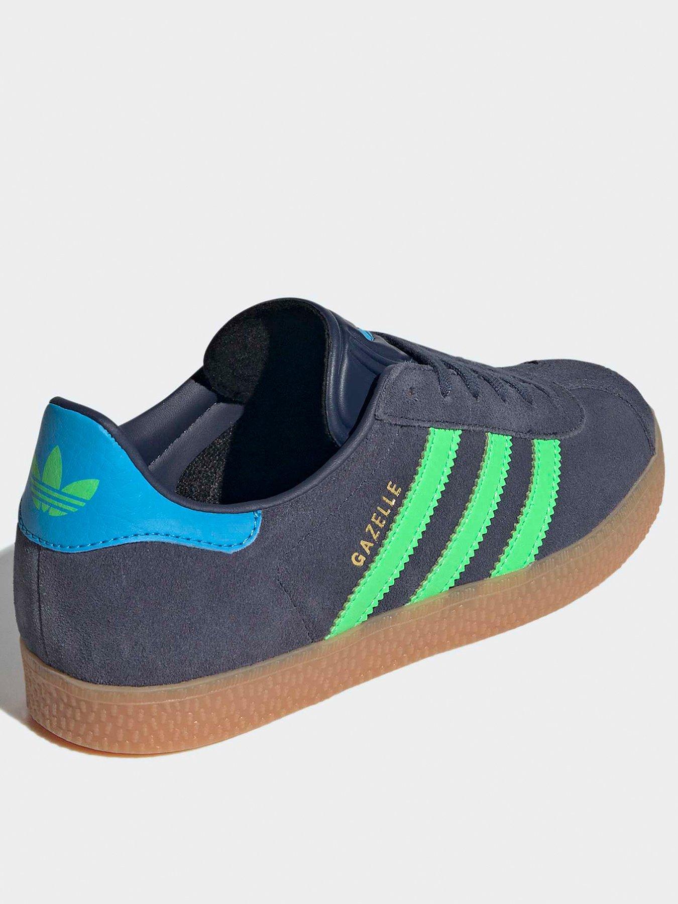 adidas gazelle silver green womens Adidas Gazelle ADV Shoes