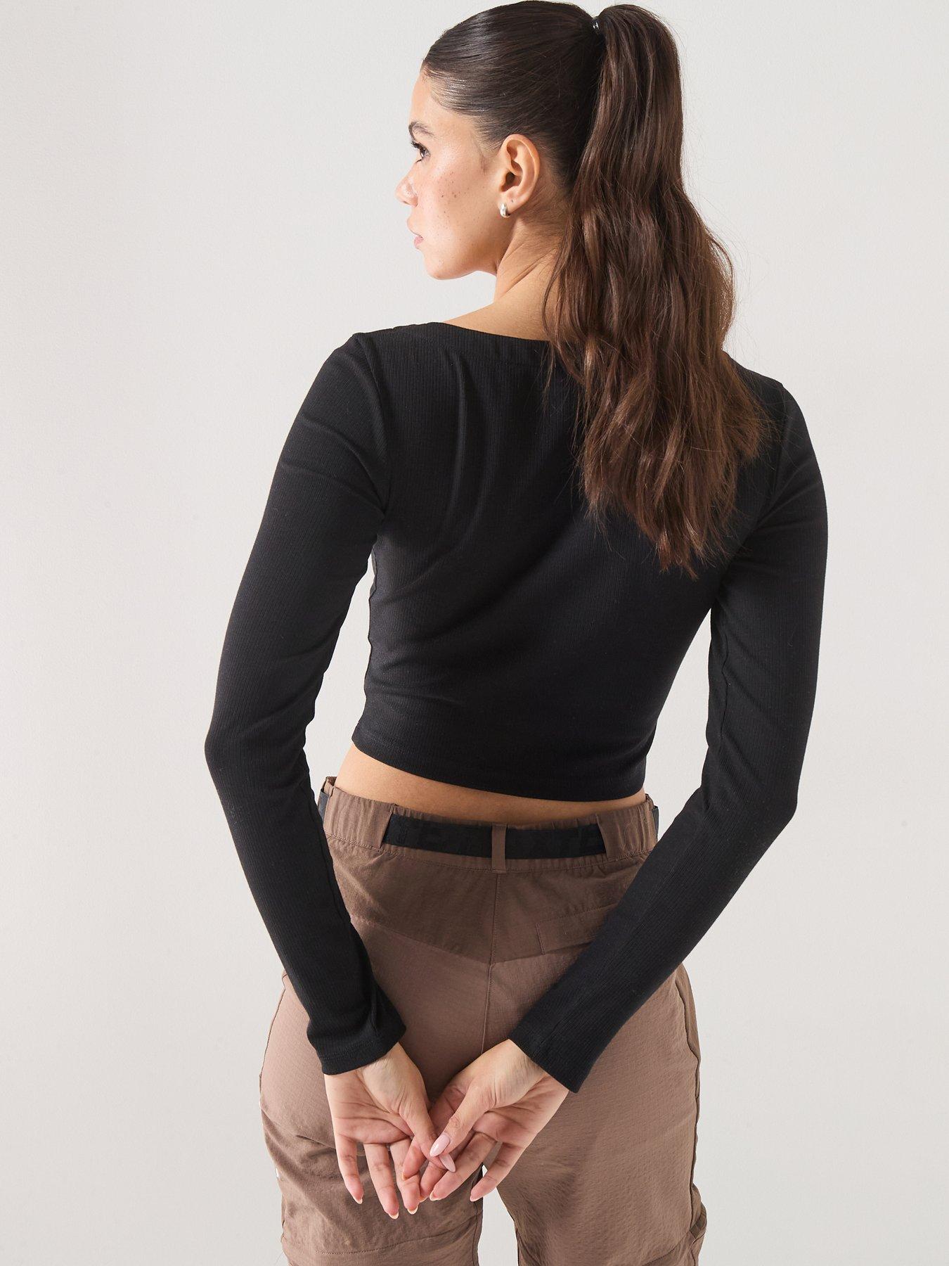 Image 2 of 6 of adidas Sportswear Women's Seasonal Essentials Rib Cardigan - Black