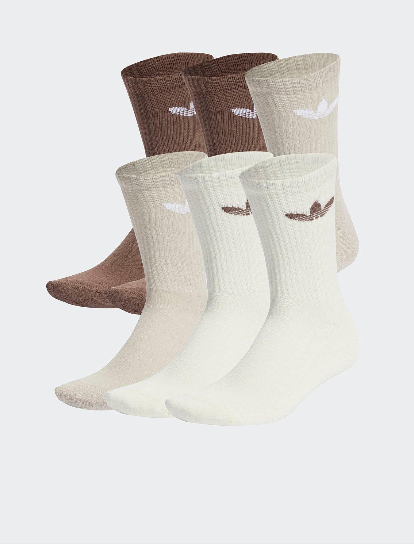 Image 1 of 1 of adidas Originals Unisex Tr Crew Socks 6 Pack - Multi