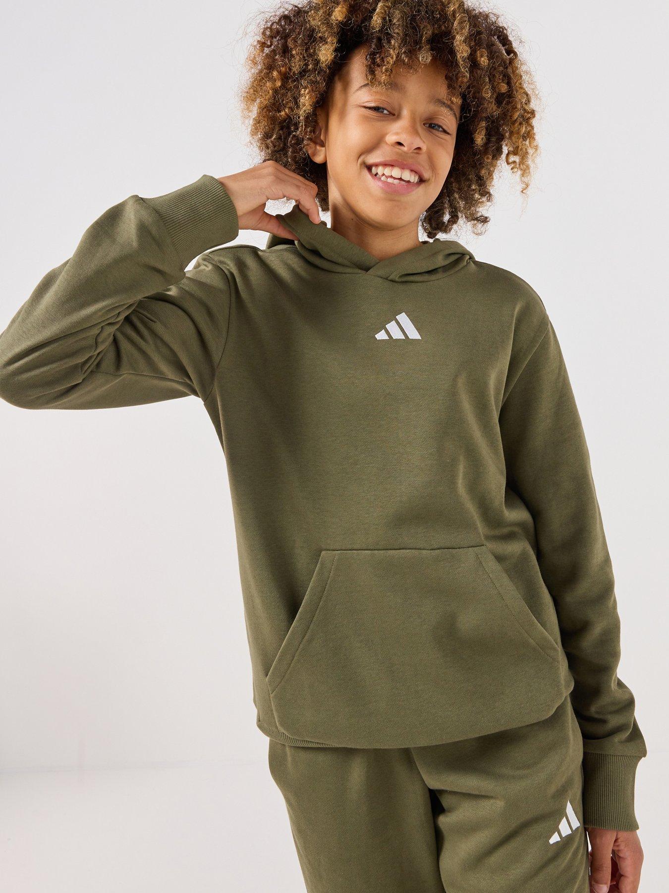 adidas Sportswear Junior Unisex Essentials Hoodie - Green