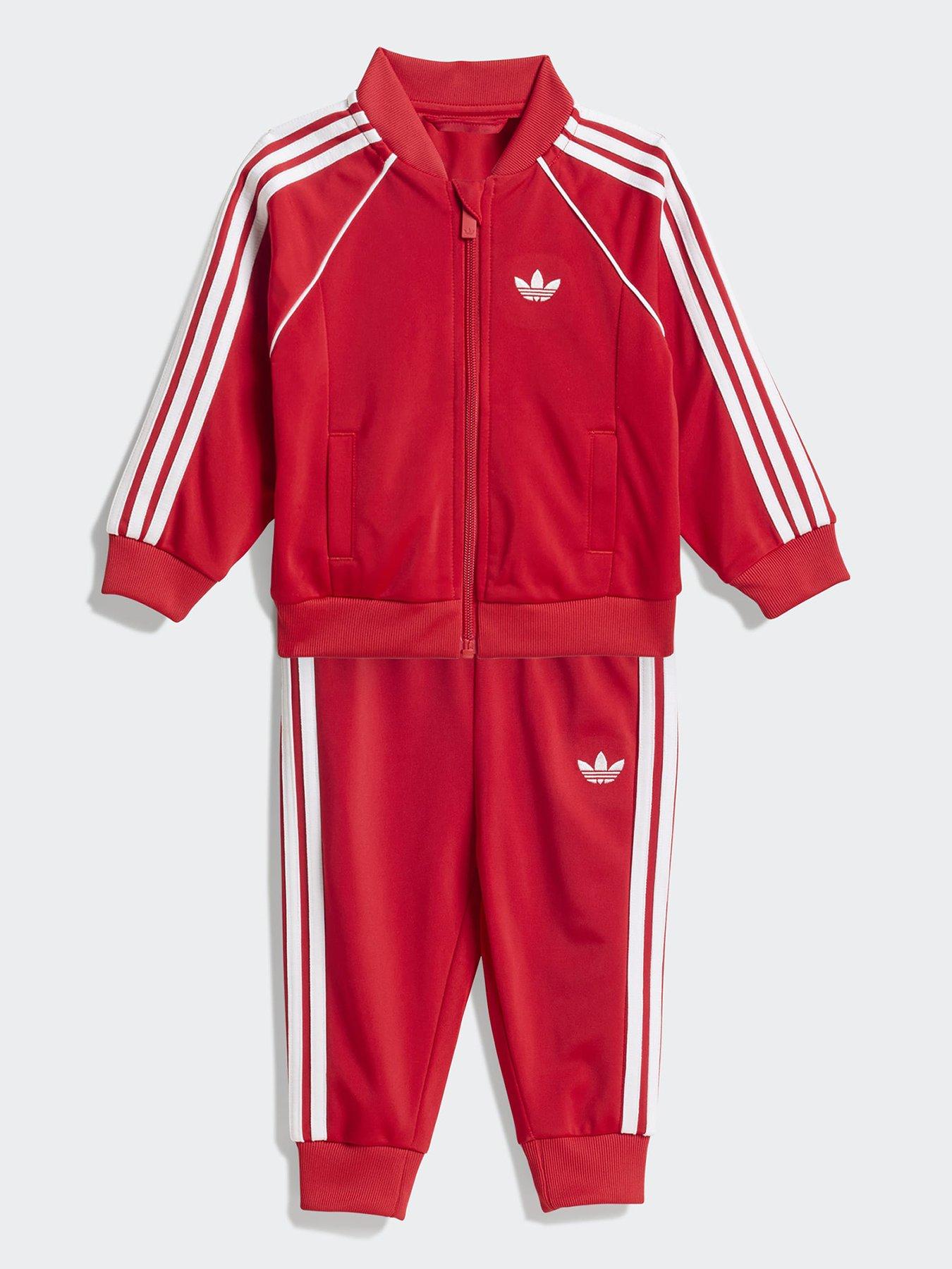 adidas-originals-infant-unisex-sst-tracksuit-red