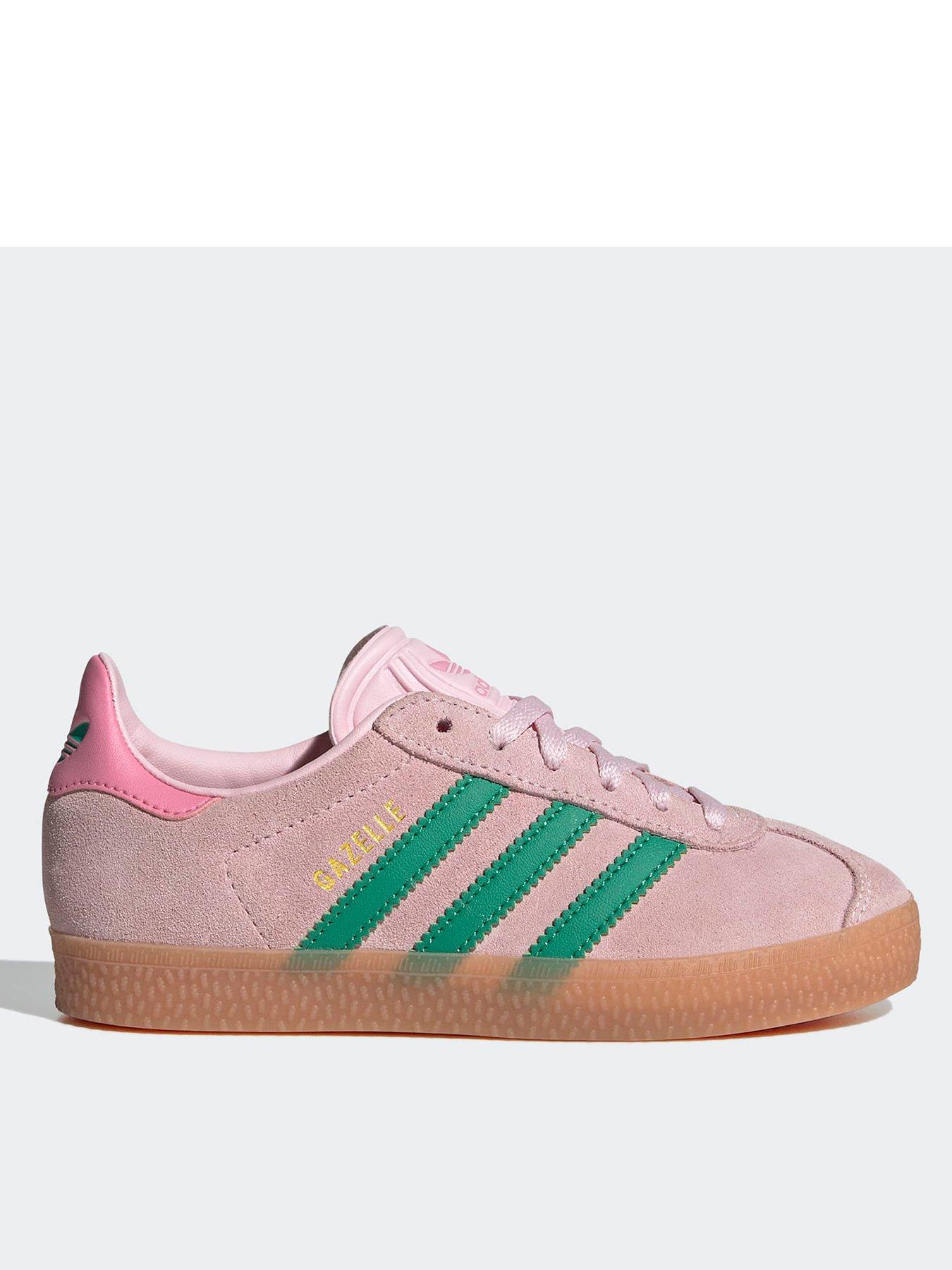 adidas gazelle silver green womens Size 8.5 Adidas Gazelle 