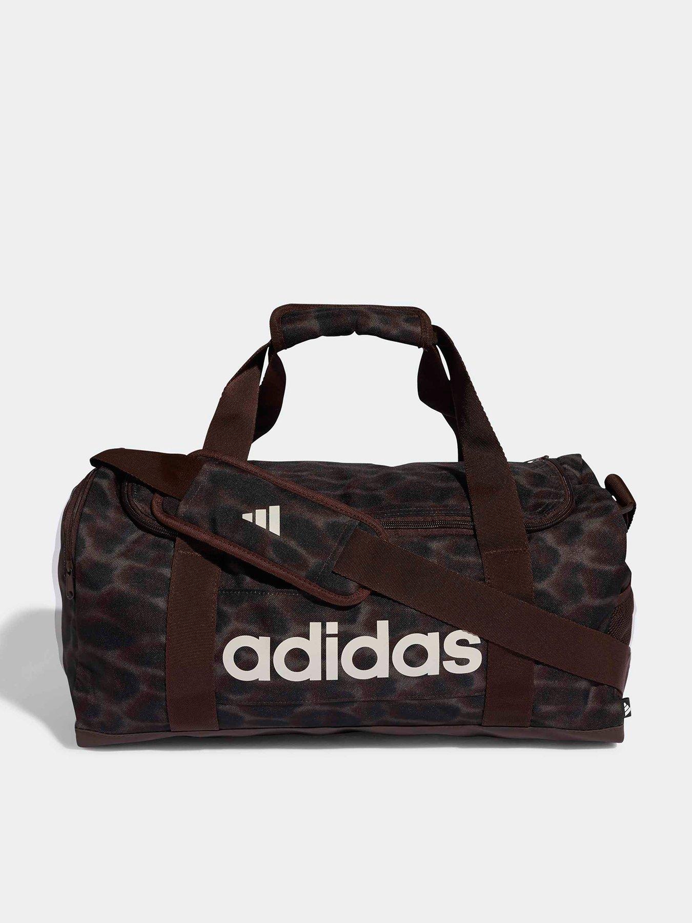 adidas Sportswear Unisex Duffle Bag - Leopard - Brown