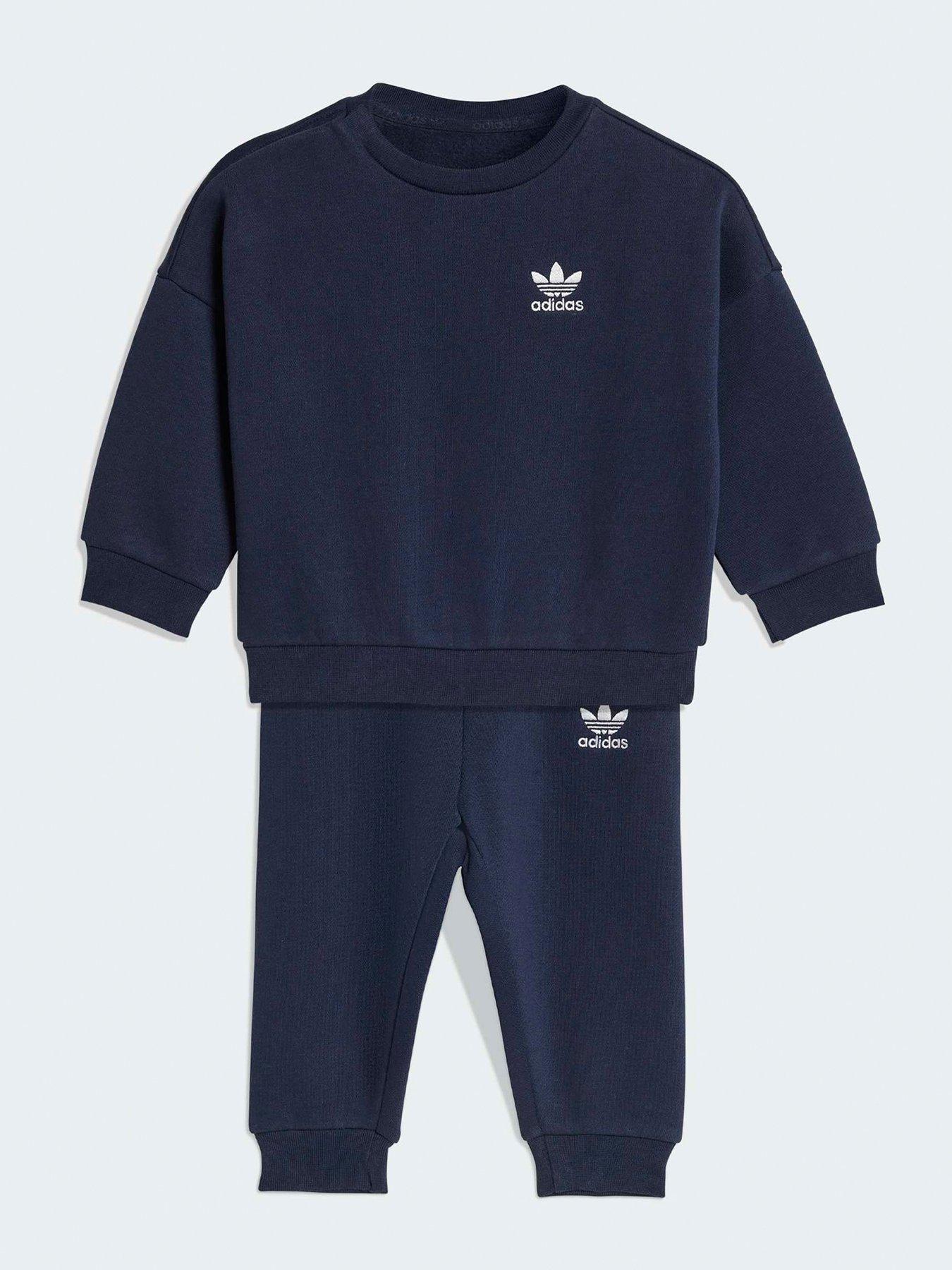 adidas-originals-infant-unisex-loose-crew-jogger-set-blue